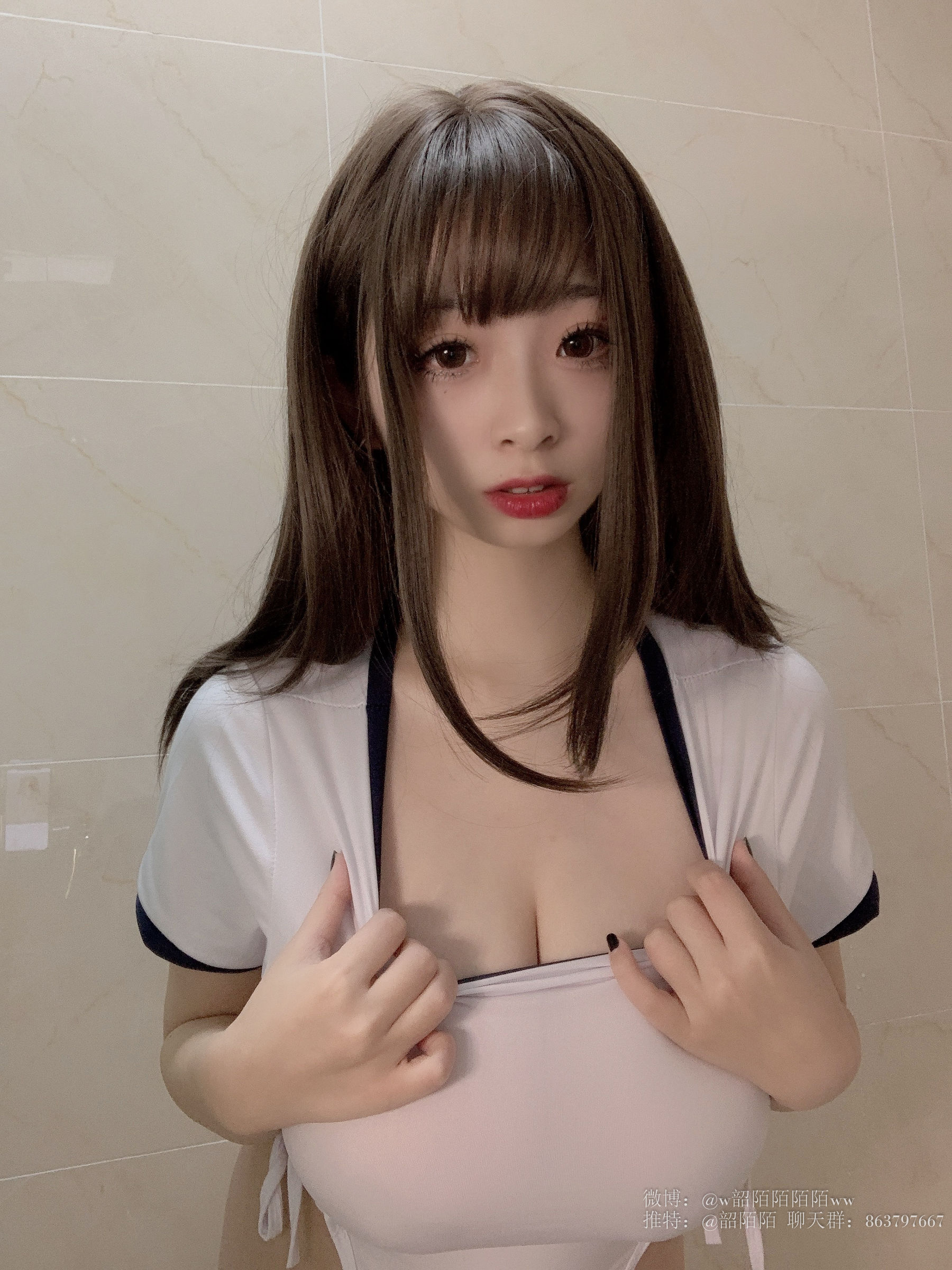 Cosplay美女韶陌陌 体操服 [20P]