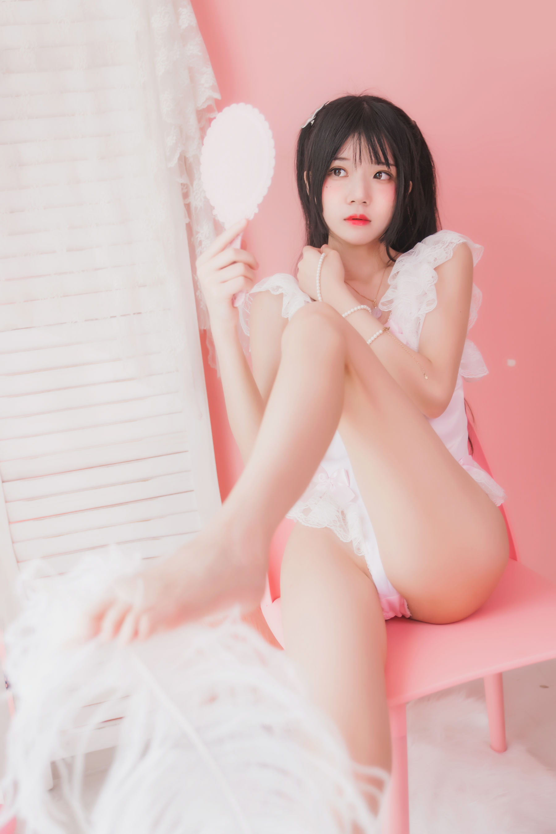 桜桃喵 冬眠系列 粉色浴缸 [57P]