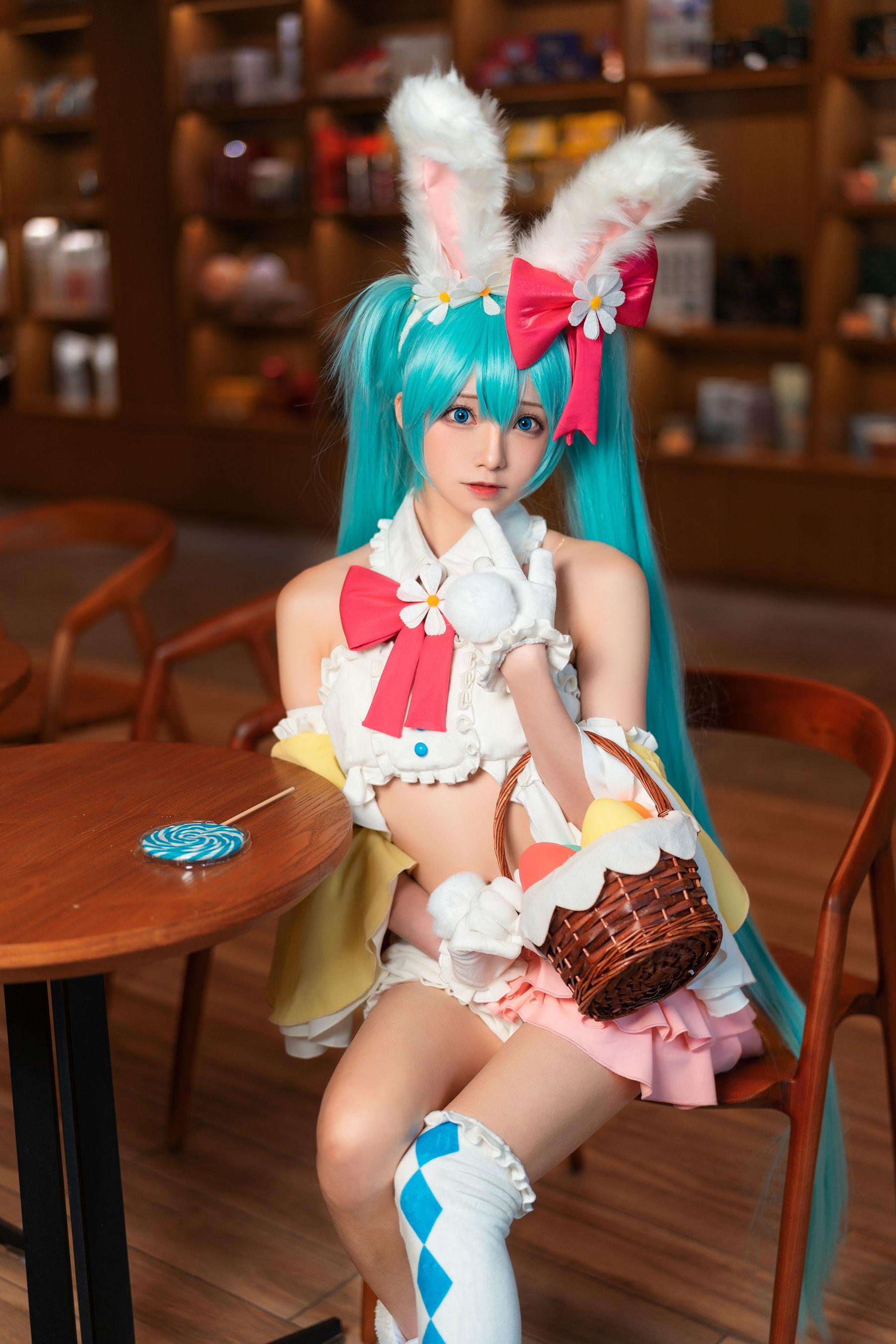 动漫博主Kitaro_绮太郎 – 初音兔女郎 [9P]