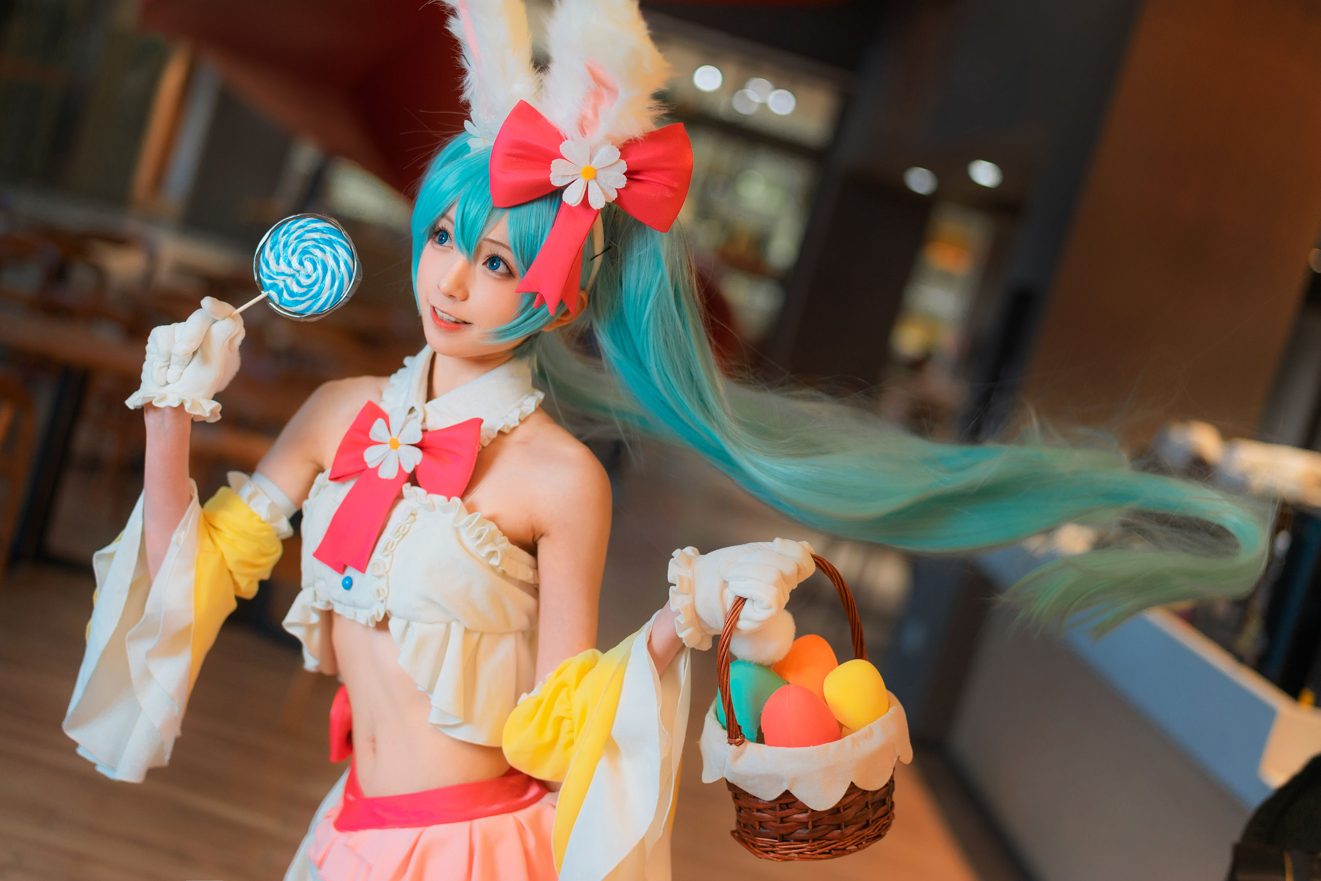 动漫博主Kitaro_绮太郎 – 初音兔女郎 [9P]