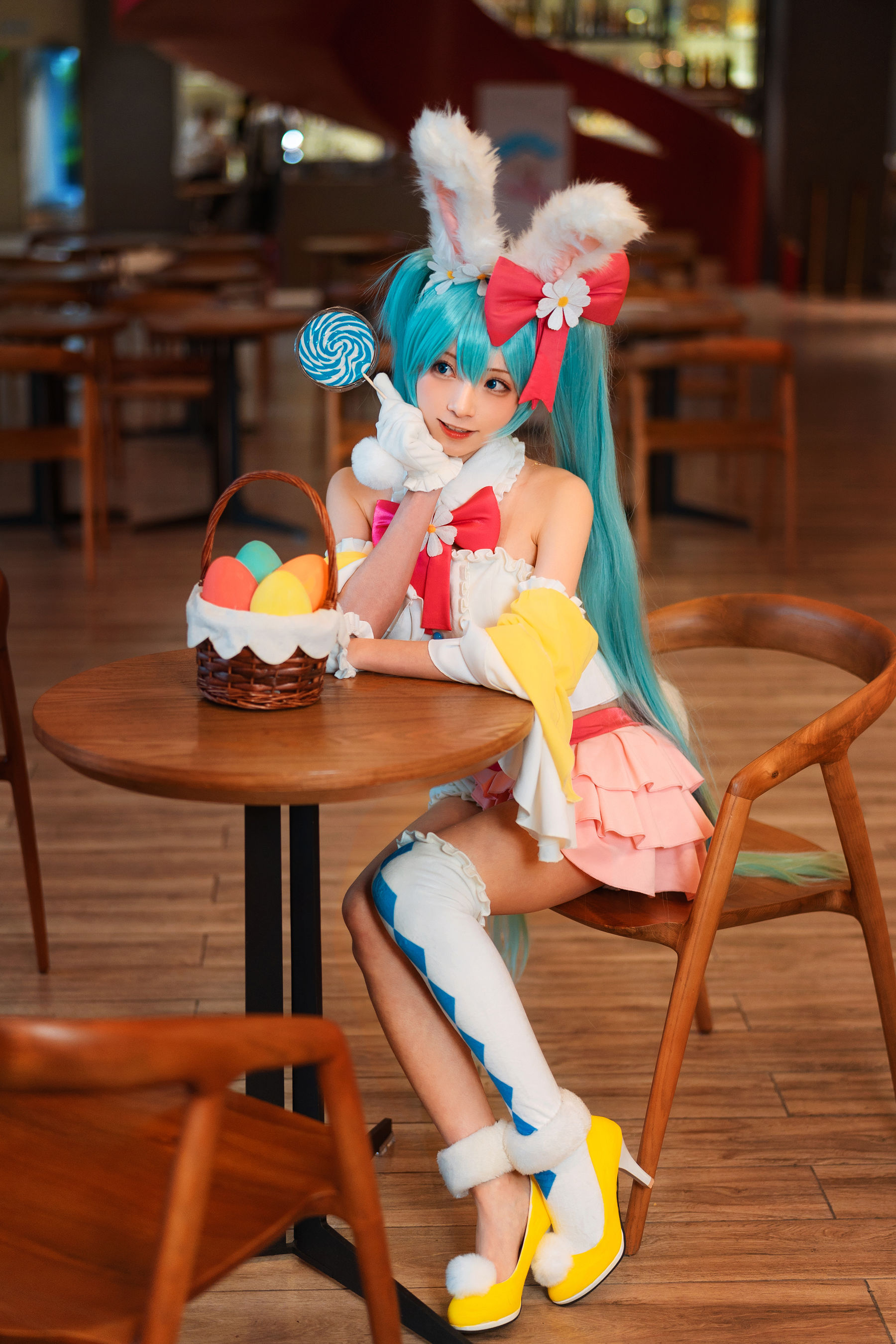 动漫博主Kitaro_绮太郎 – 初音兔女郎 [9P]