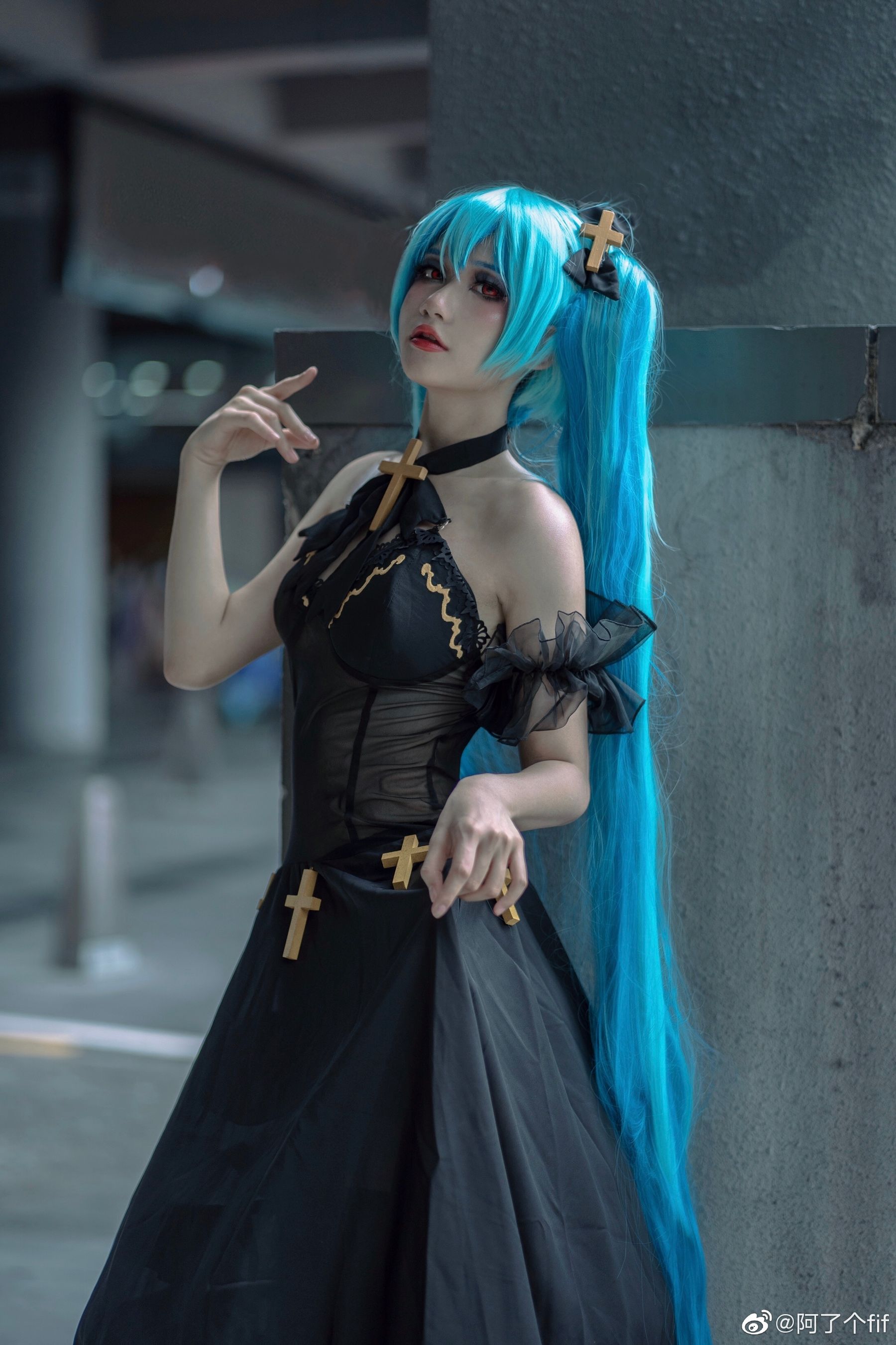 动漫博主阿了个fifi – 初音 [6P]