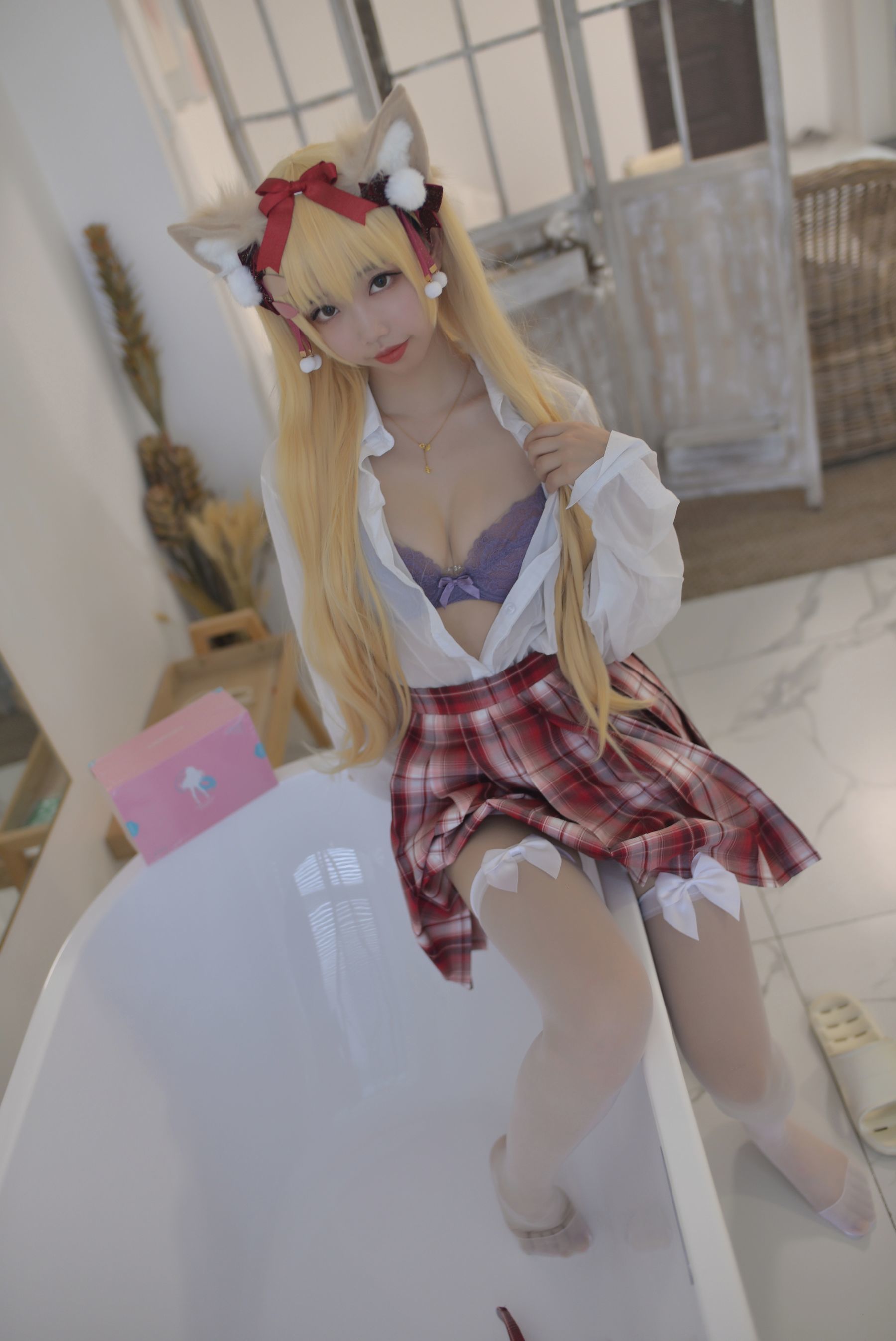 Cos小姐姐雪琪 – 千岛酱猫耳 [35P]