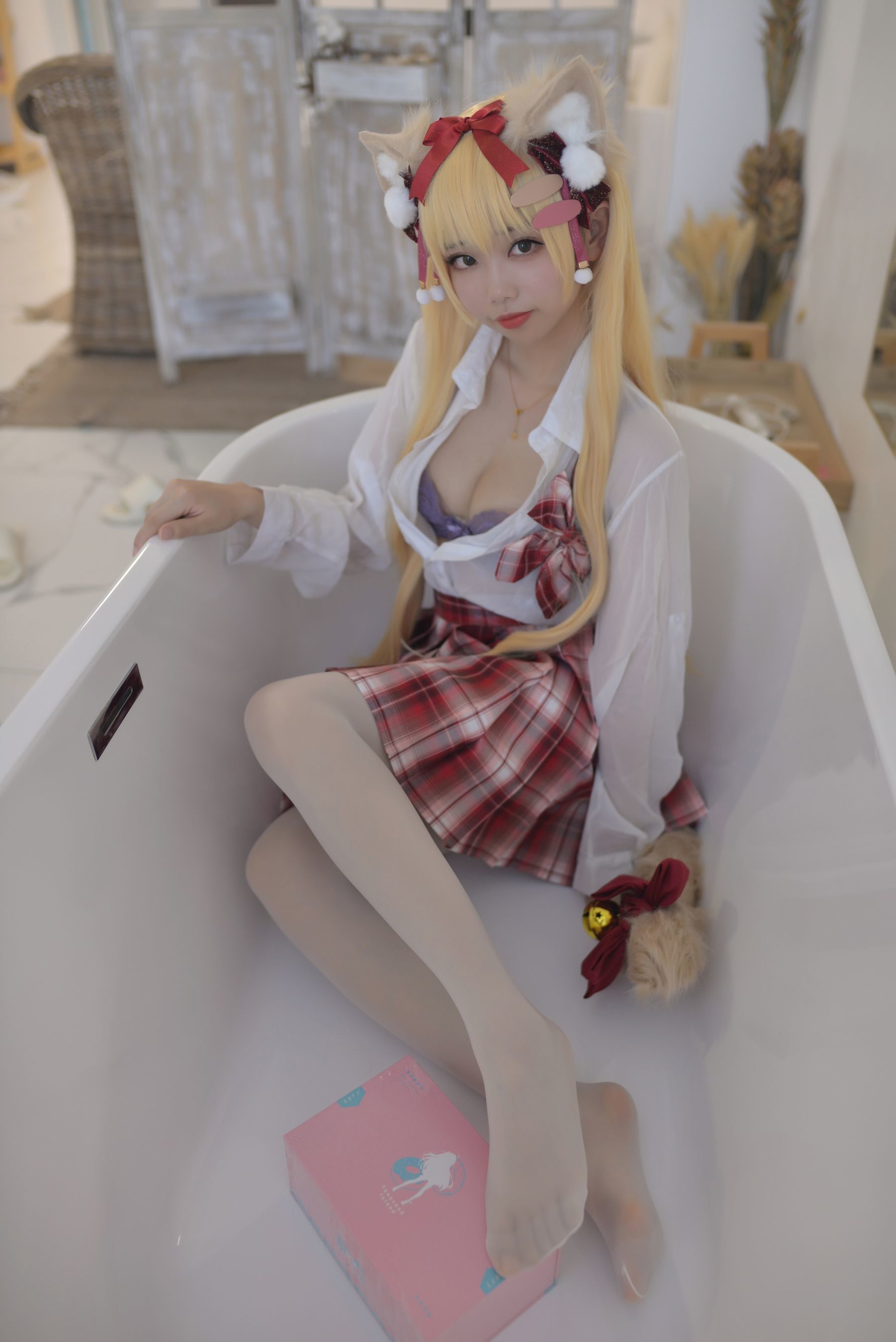 Cos小姐姐雪琪 – 千岛酱猫耳 [35P]