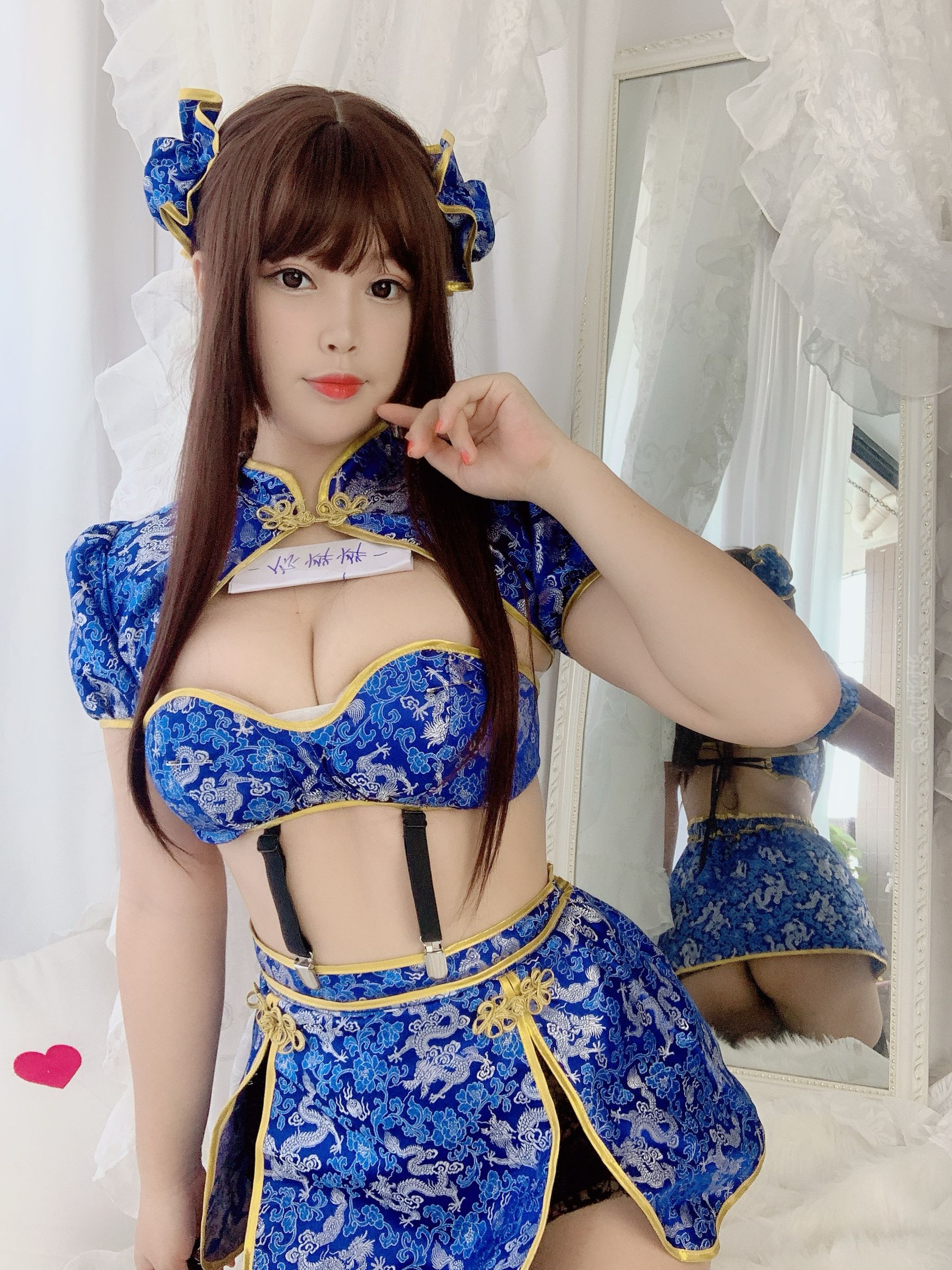 [Cosplay写真] 萌系小姐姐-白烨- – 功夫旗袍 [50P]