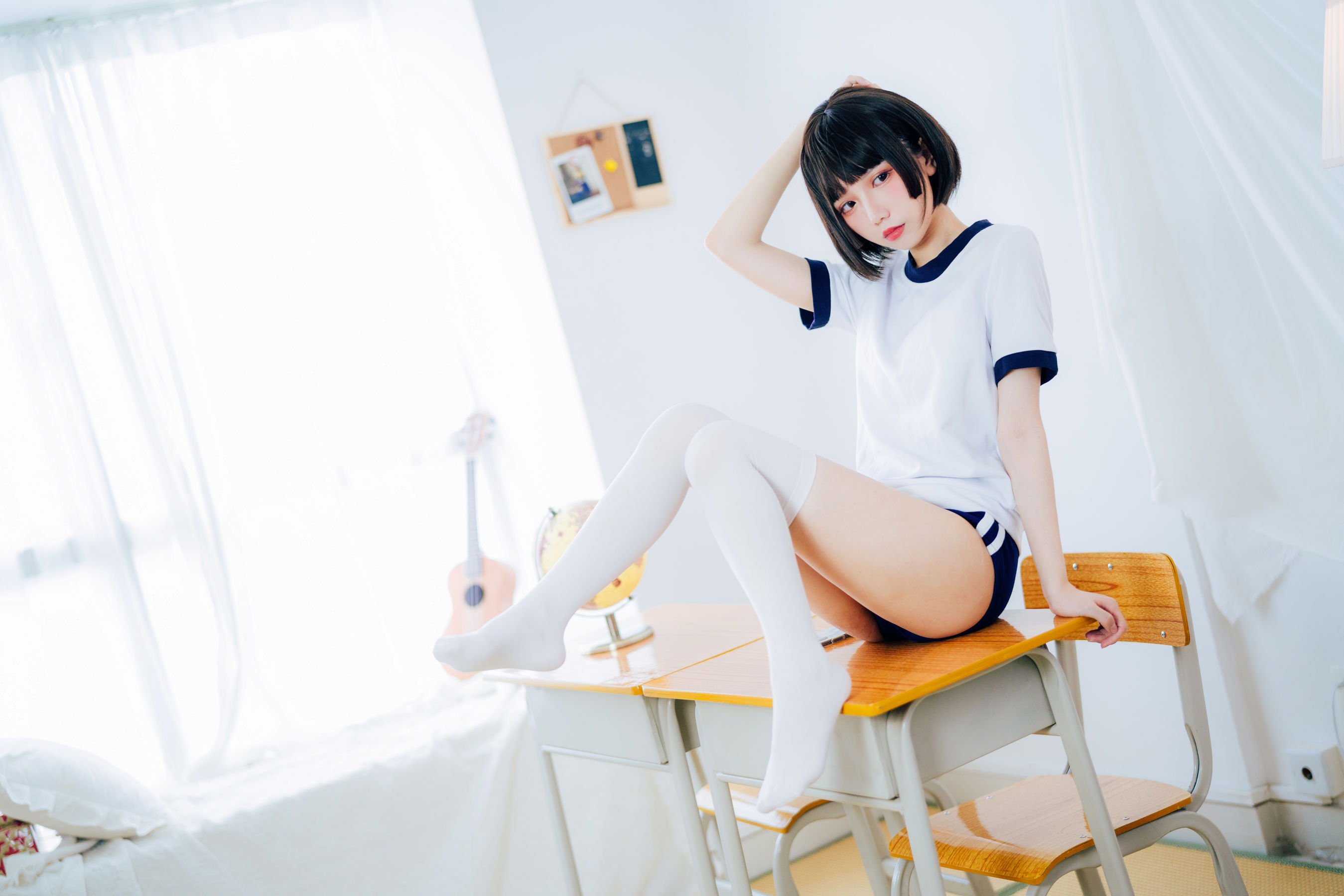 动漫博主果咩酱w – 体操服 [19P]