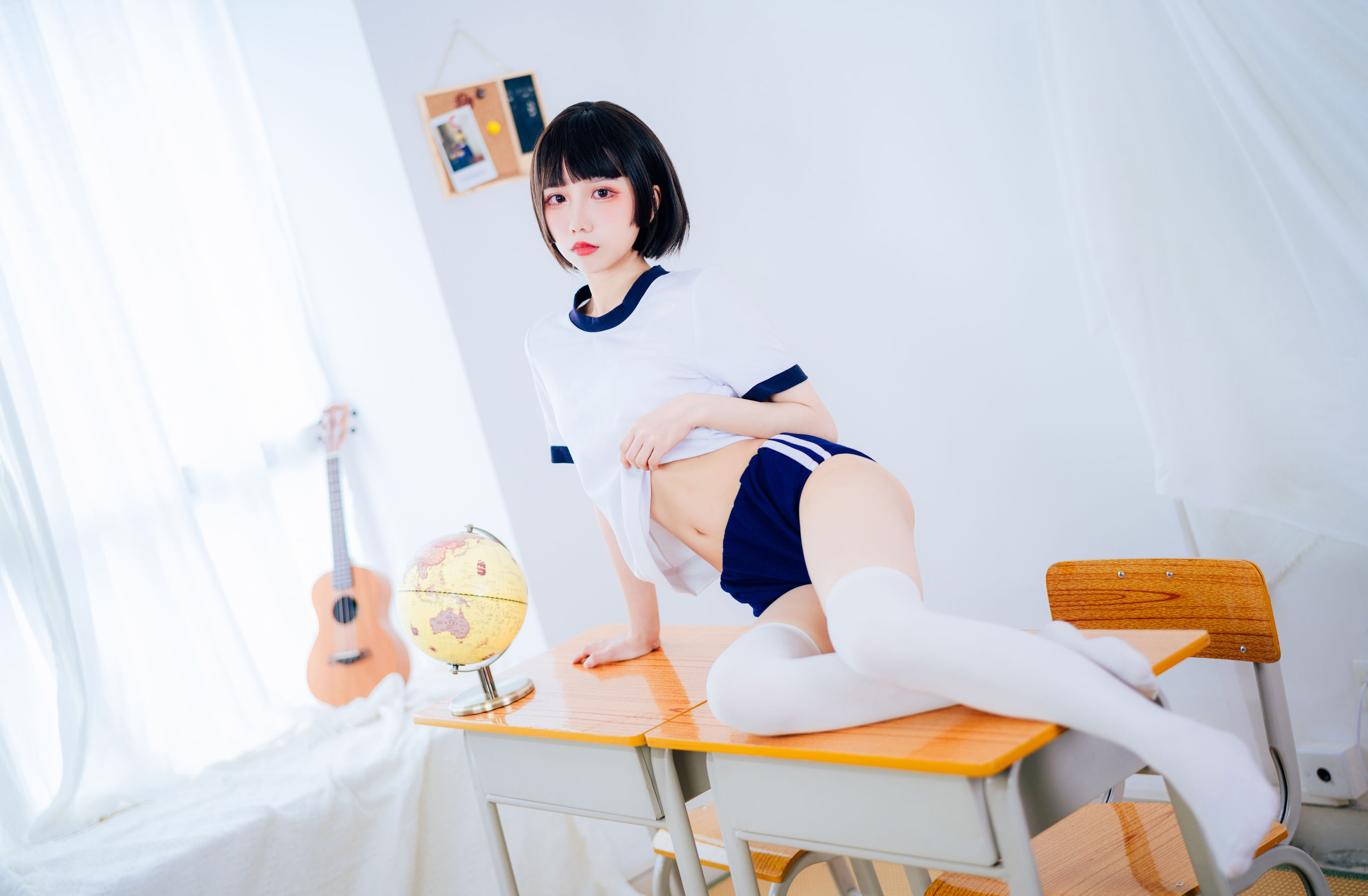 动漫博主果咩酱w – 体操服 [19P]