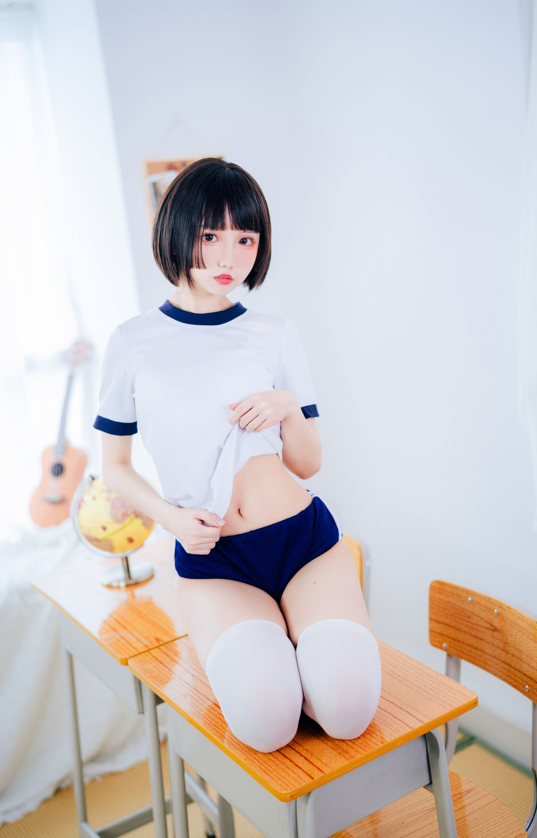动漫博主果咩酱w – 体操服 [19P]