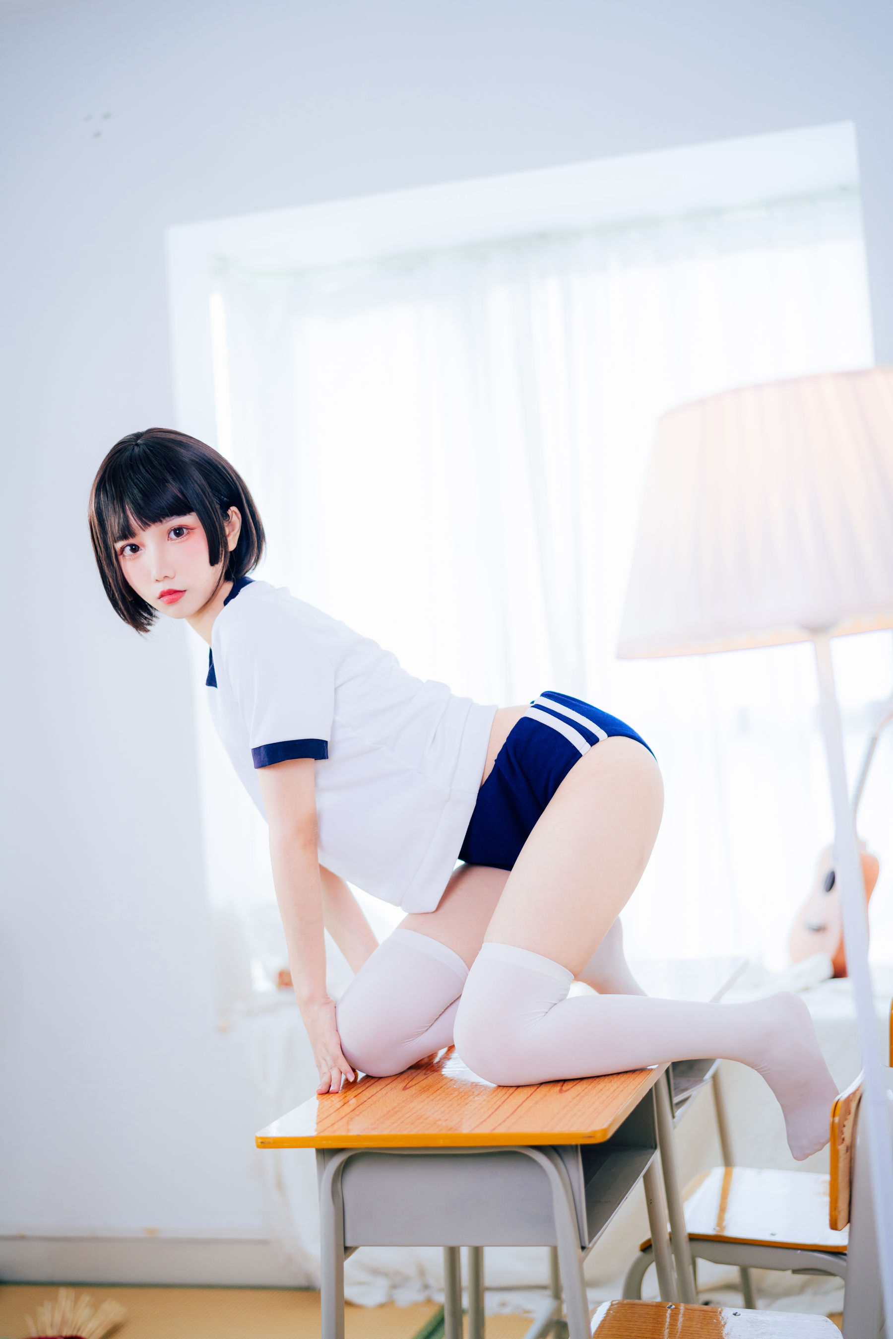 动漫博主果咩酱w – 体操服 [19P]