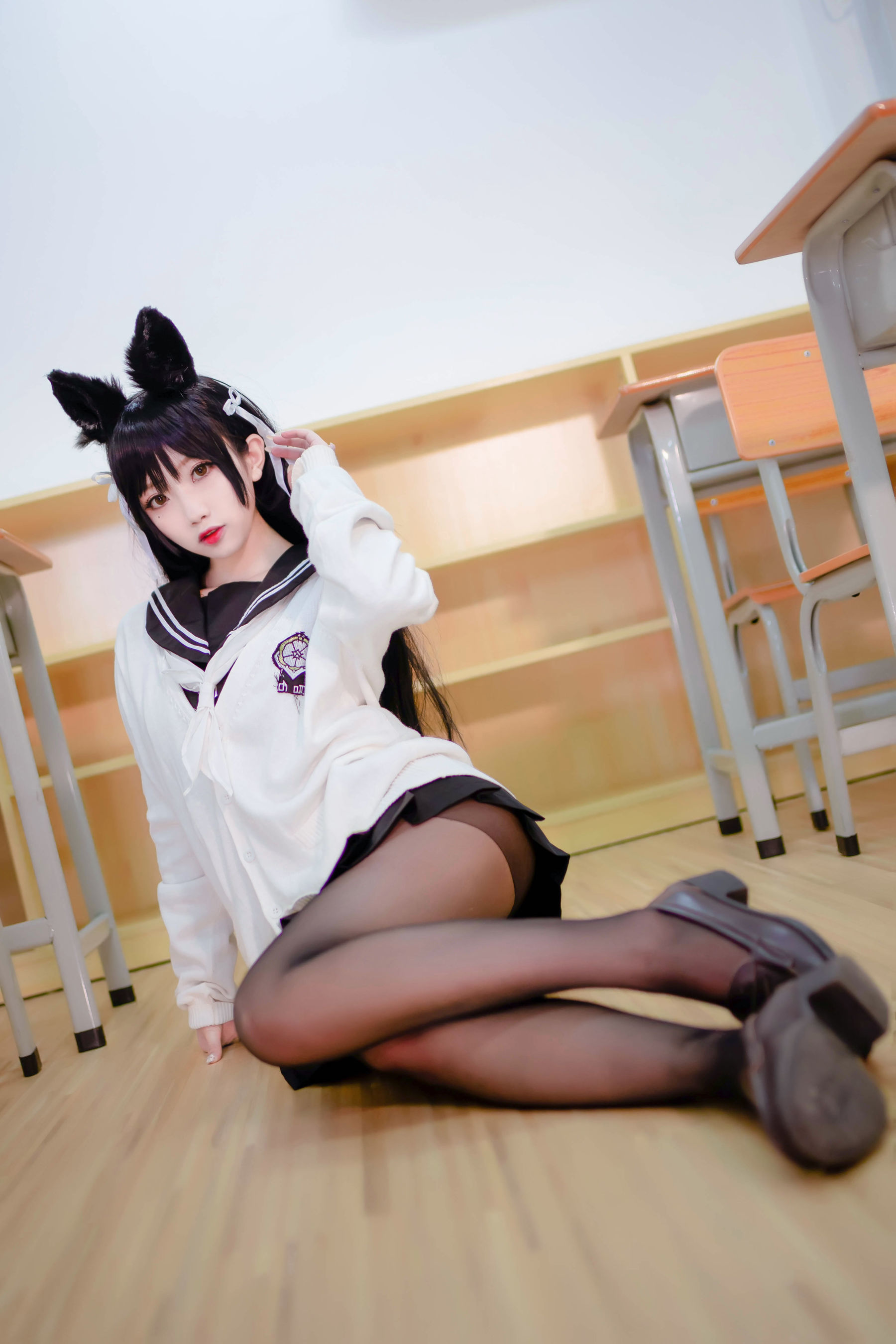 [萝莉COS] 鬼畜瑶 – JK制服 [22P]