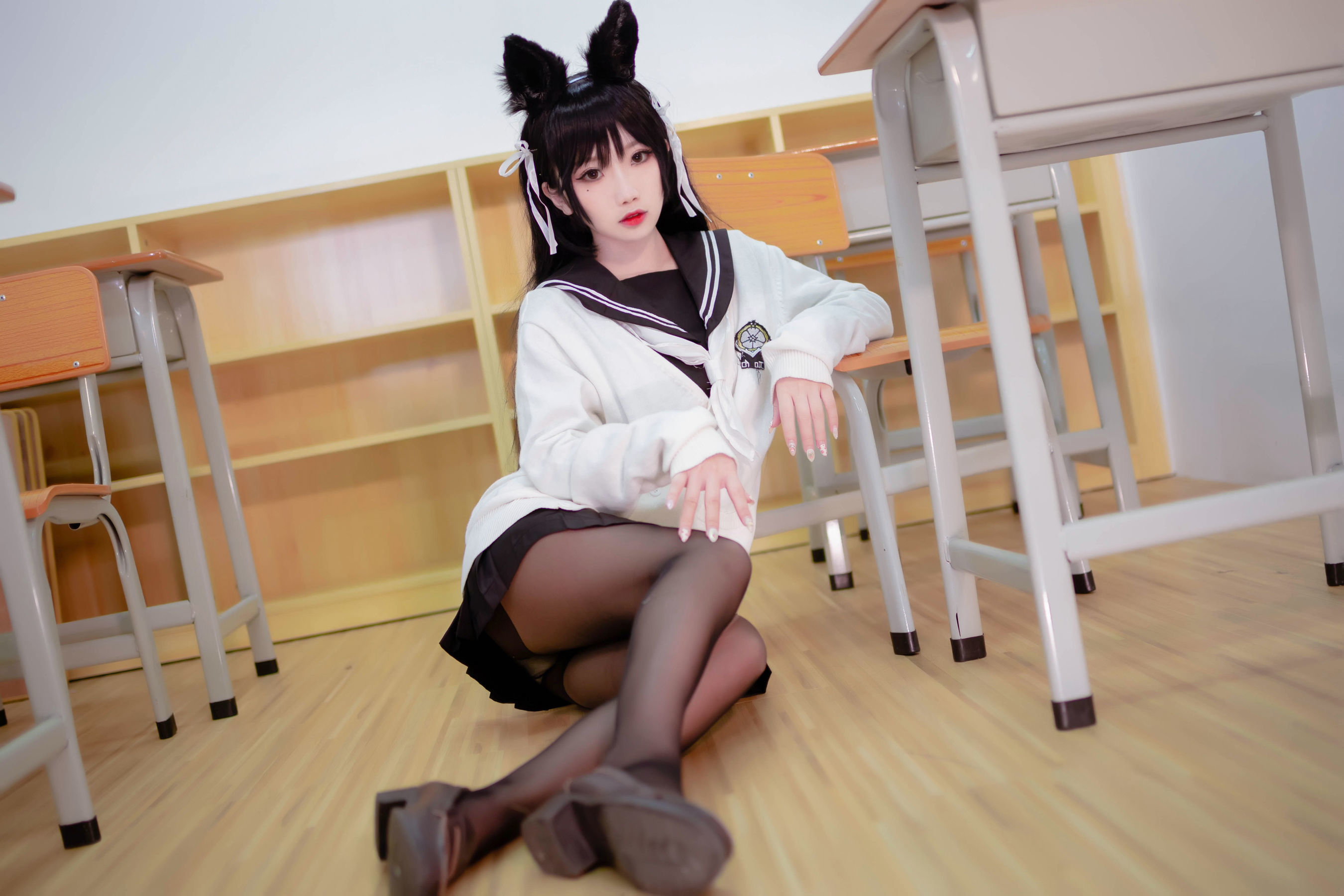 [萝莉COS] 鬼畜瑶 – JK制服 [22P]