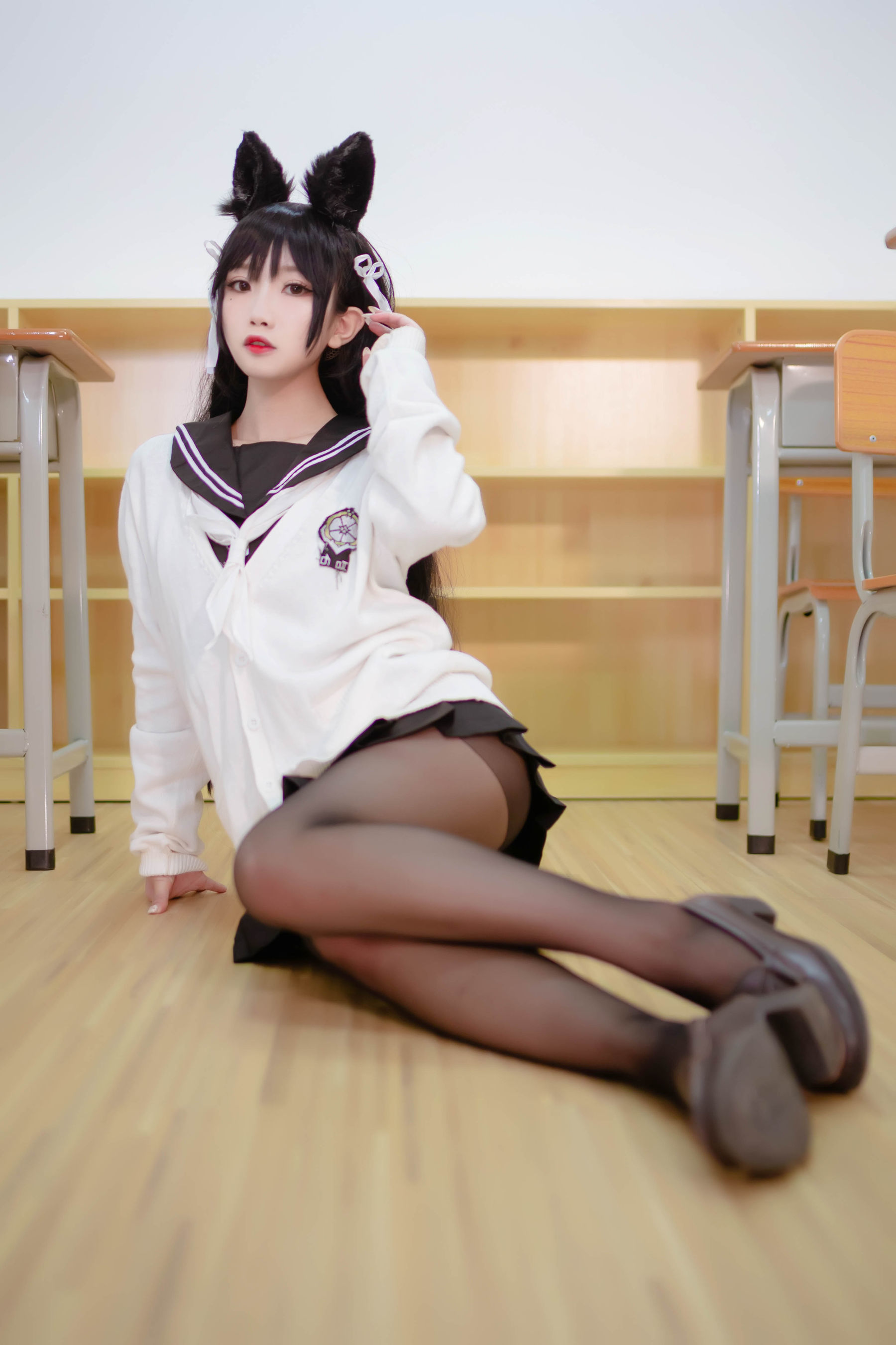 [萝莉COS] 鬼畜瑶 – JK制服 [22P]
