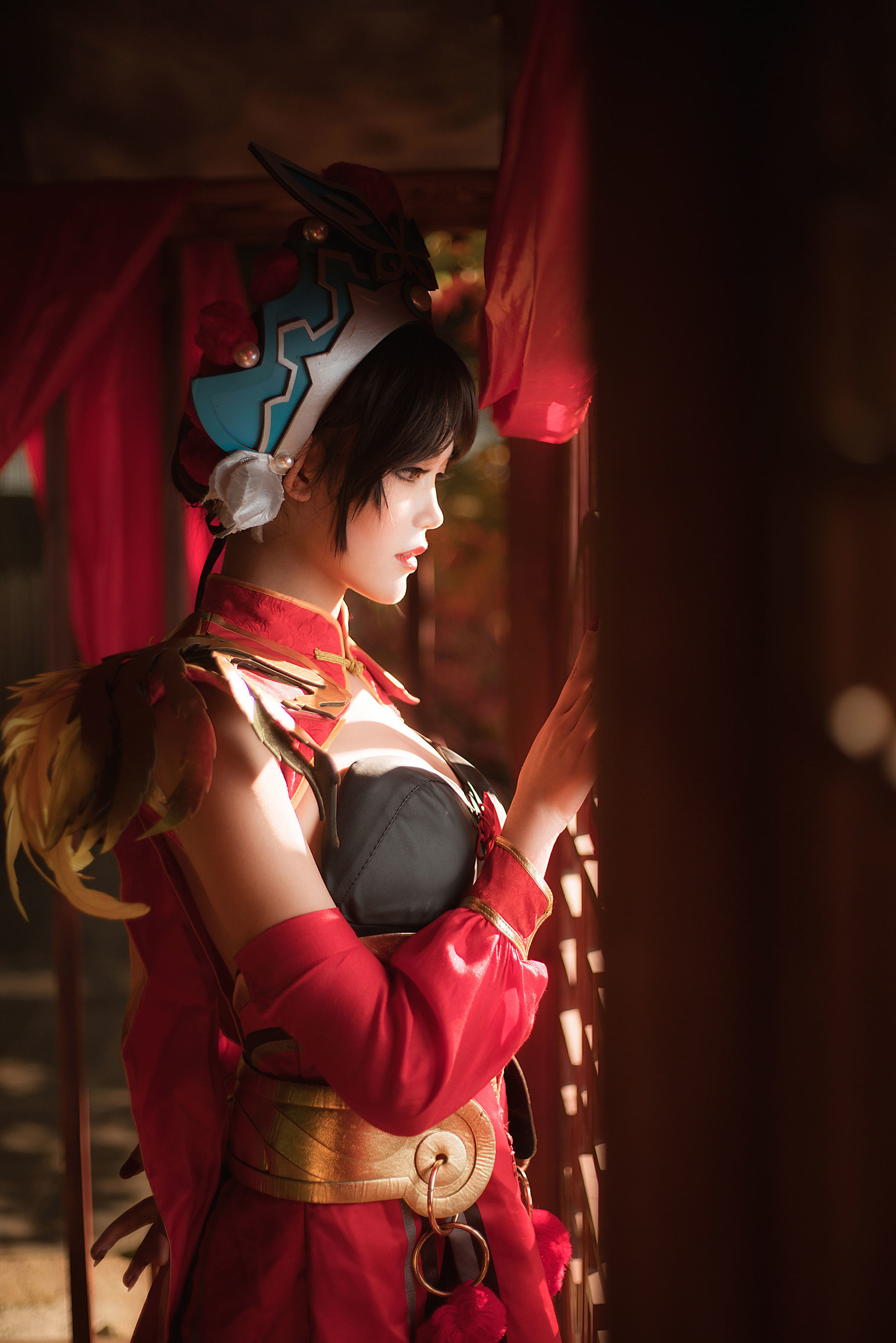 人气coser戚顾儿MIKI 王者荣耀 虞姬 [11P]