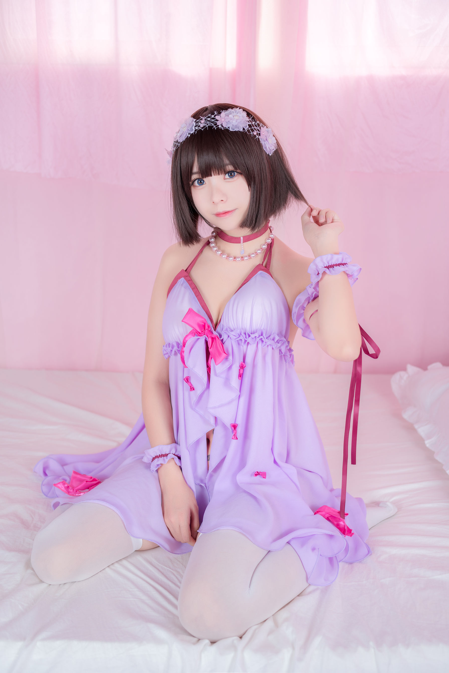 [萝莉COS] 萌系小野妹子w – 加藤惠 [23P]