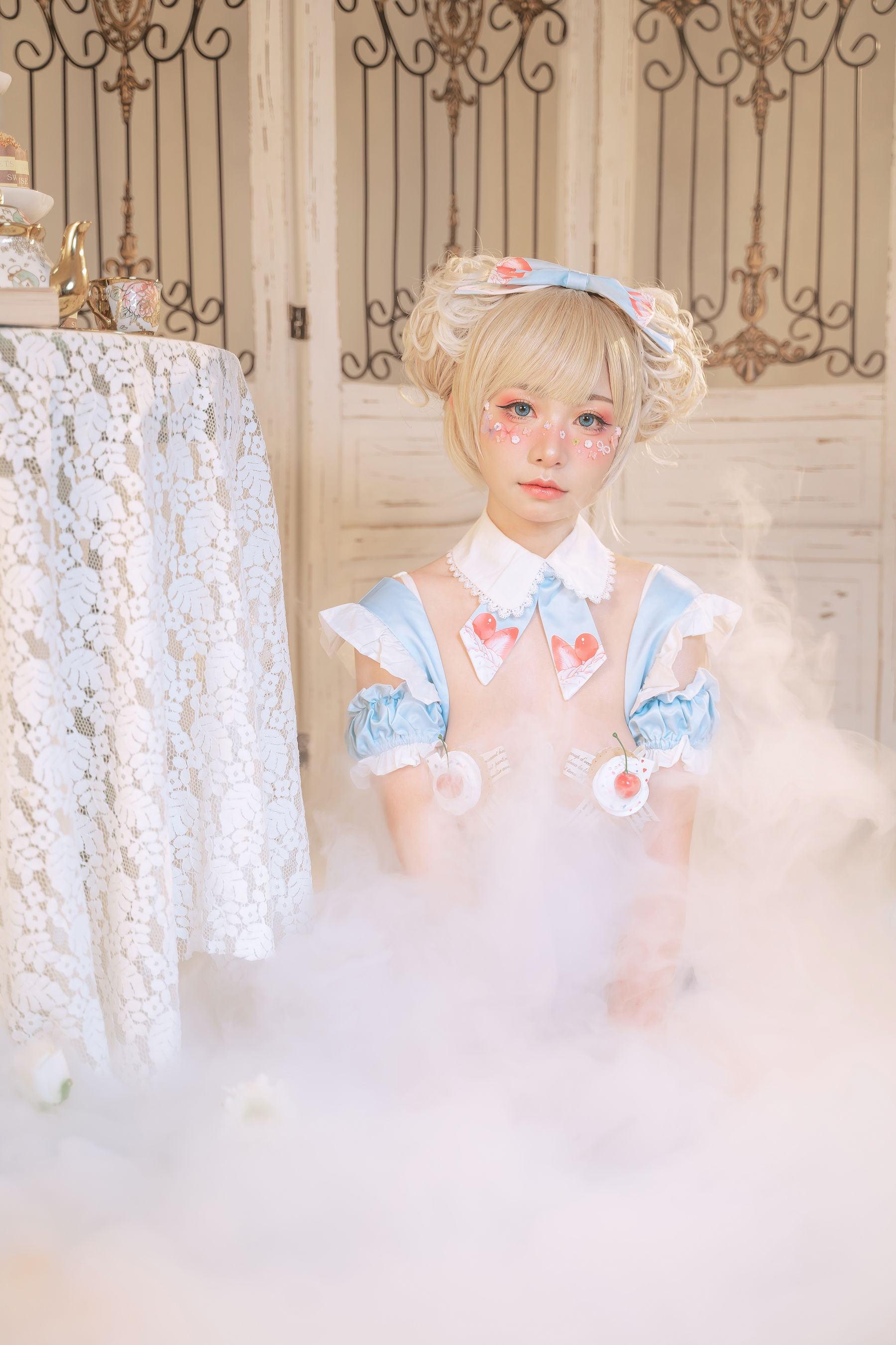 爆机少女喵小吉 – 秘密茶会 [17P]