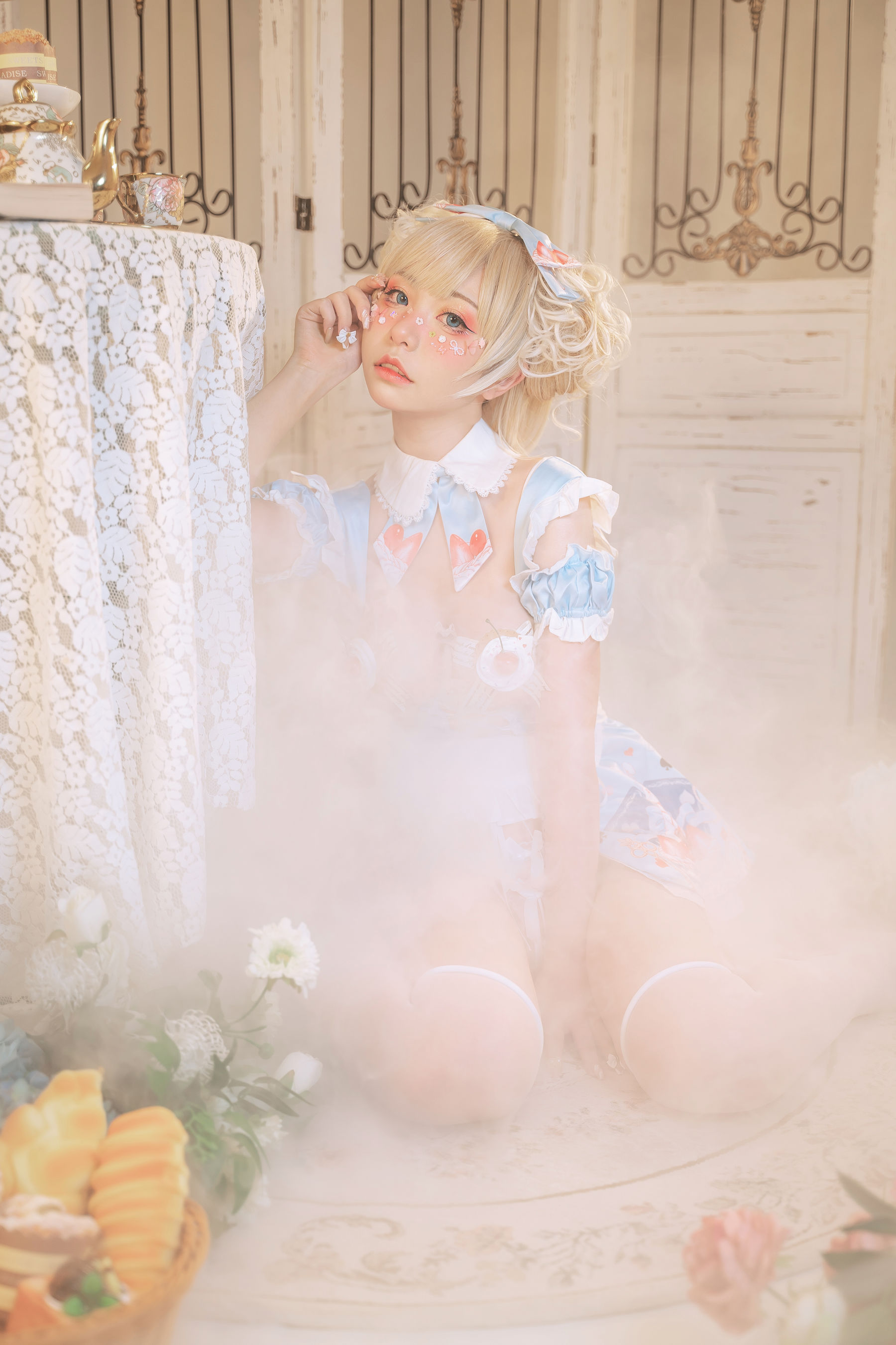爆机少女喵小吉 – 秘密茶会 [17P]