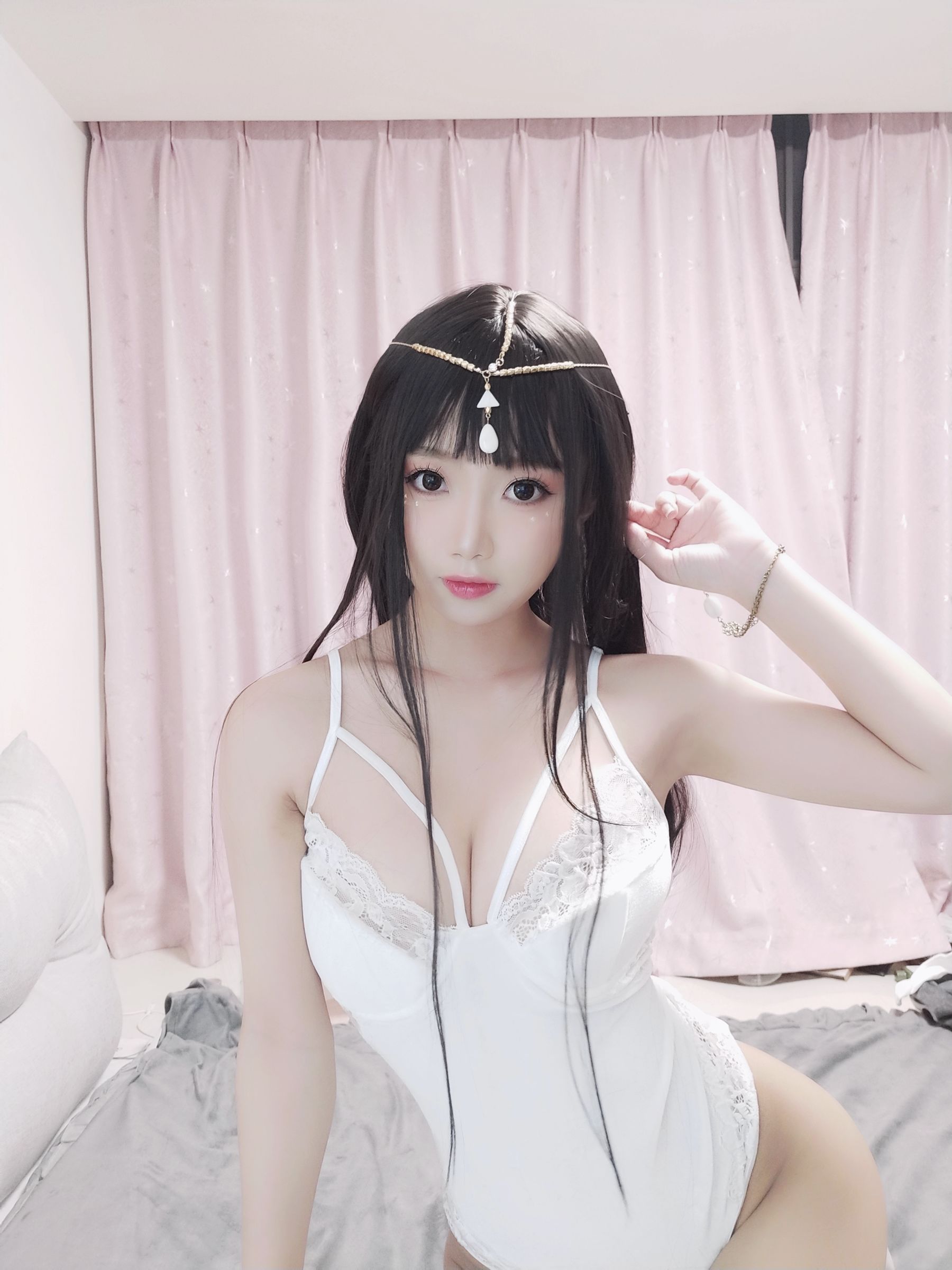 白嫩美少女鬼畜瑶 – 白色埃及瑶 [45P]