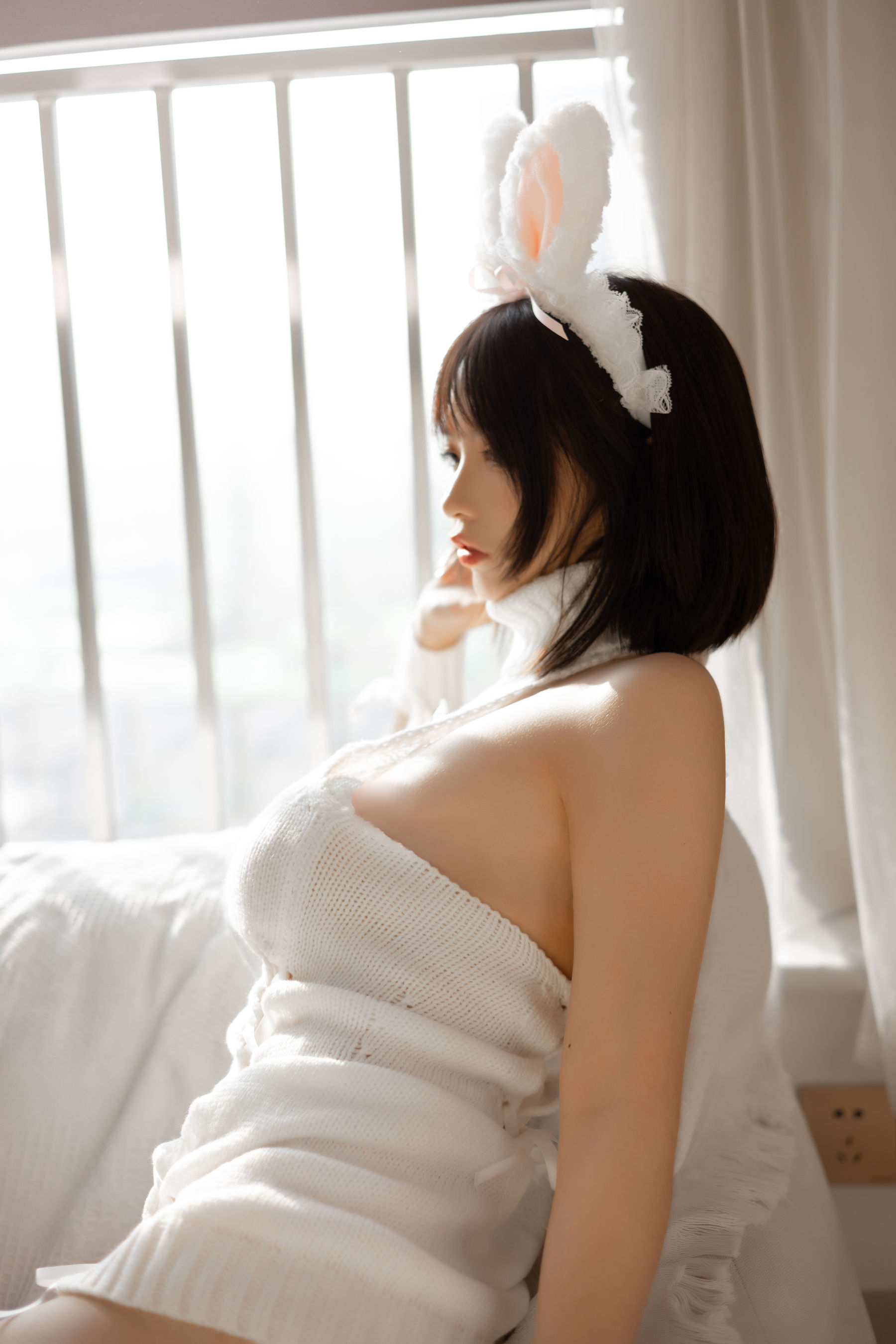 疯猫ss – 白色毛衣 [40P]