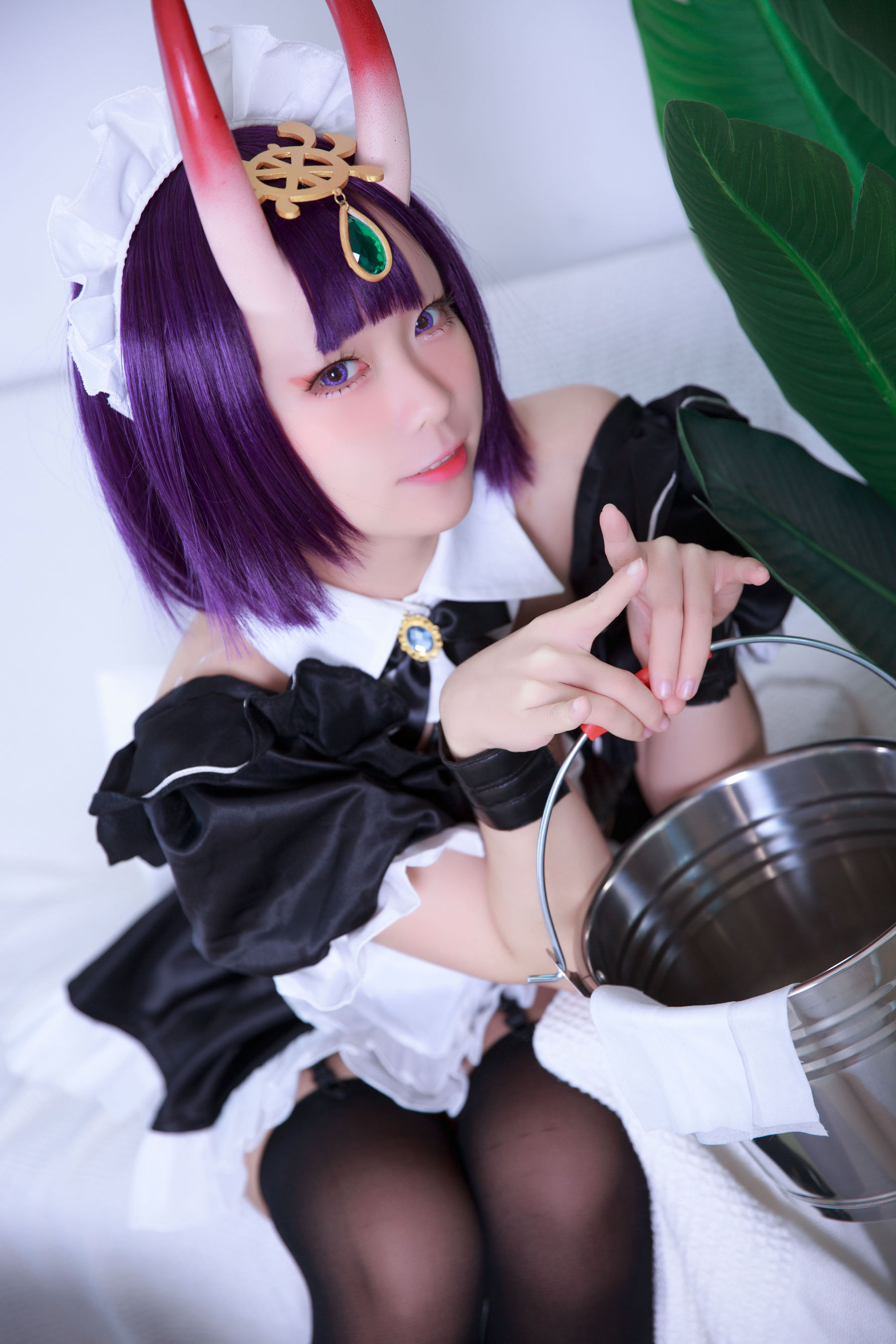 动漫博主G44不会受伤 – 酒吞女仆 [16P]