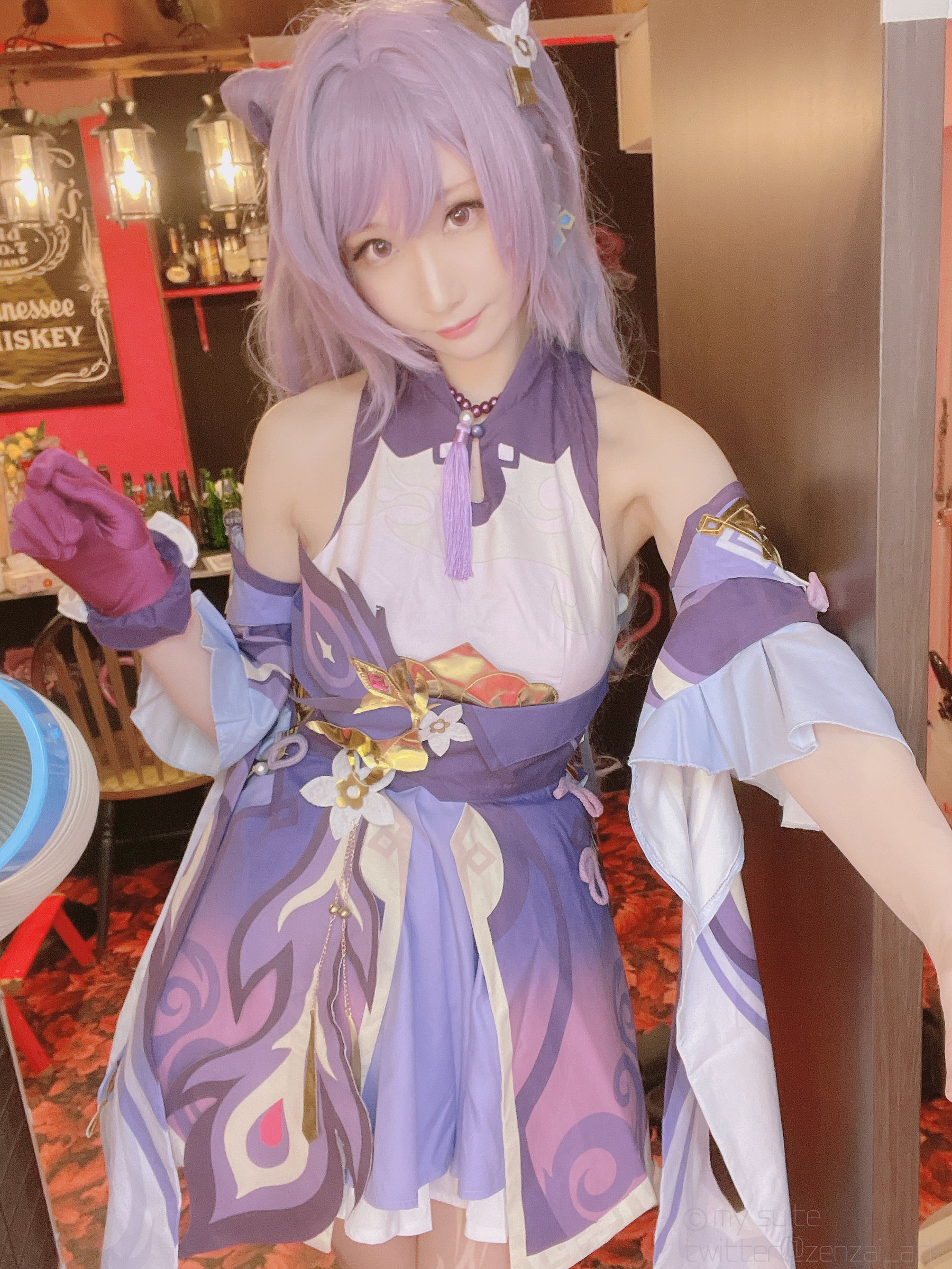 (Cosplay)[my suite] Atsuki あつき – Keqing 刻晴 (Genshin Impact) [47P]