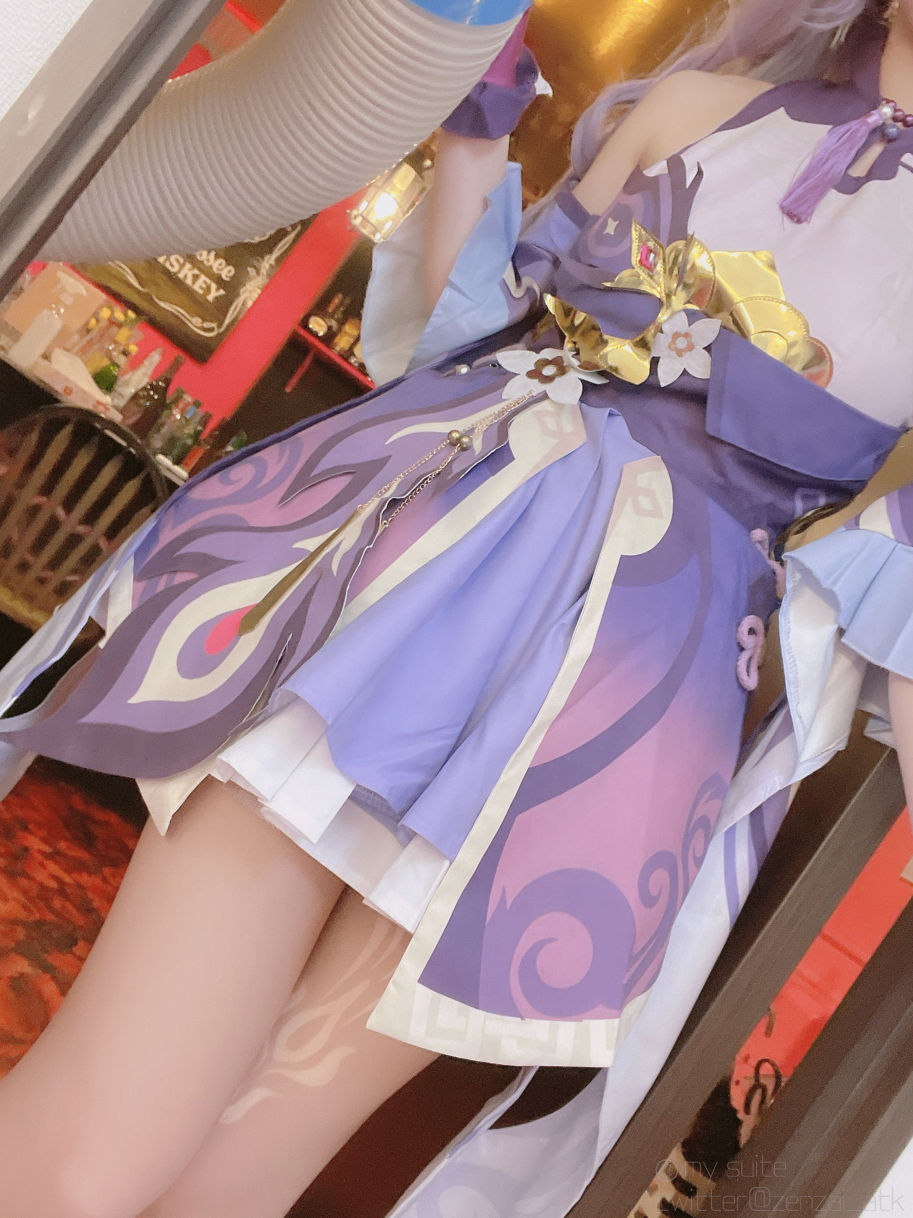 (Cosplay)[my suite] Atsuki あつき – Keqing 刻晴 (Genshin Impact) [47P]