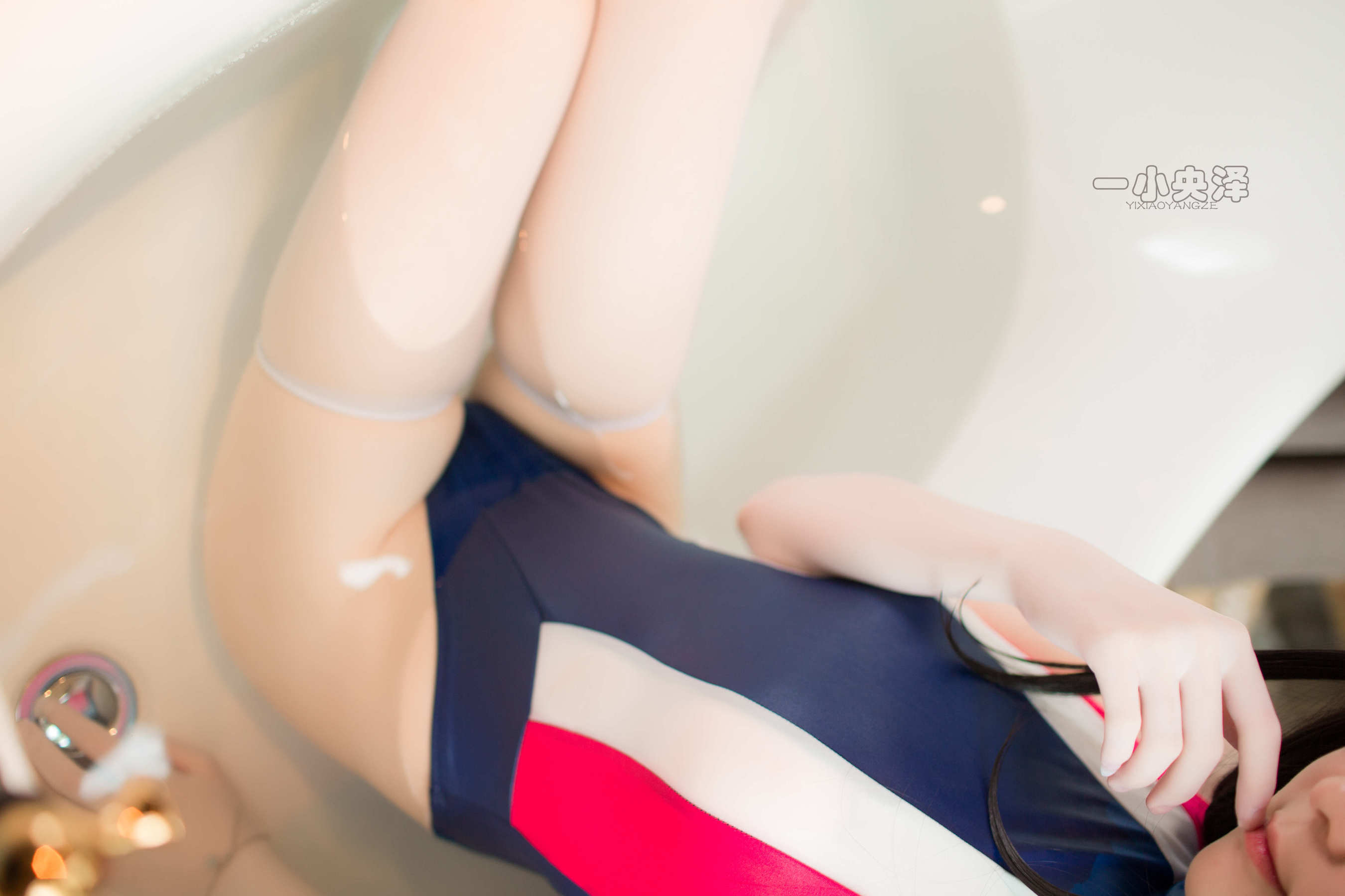 [萝莉COS] 一小央泽 – 猫女泳衣 [33P]