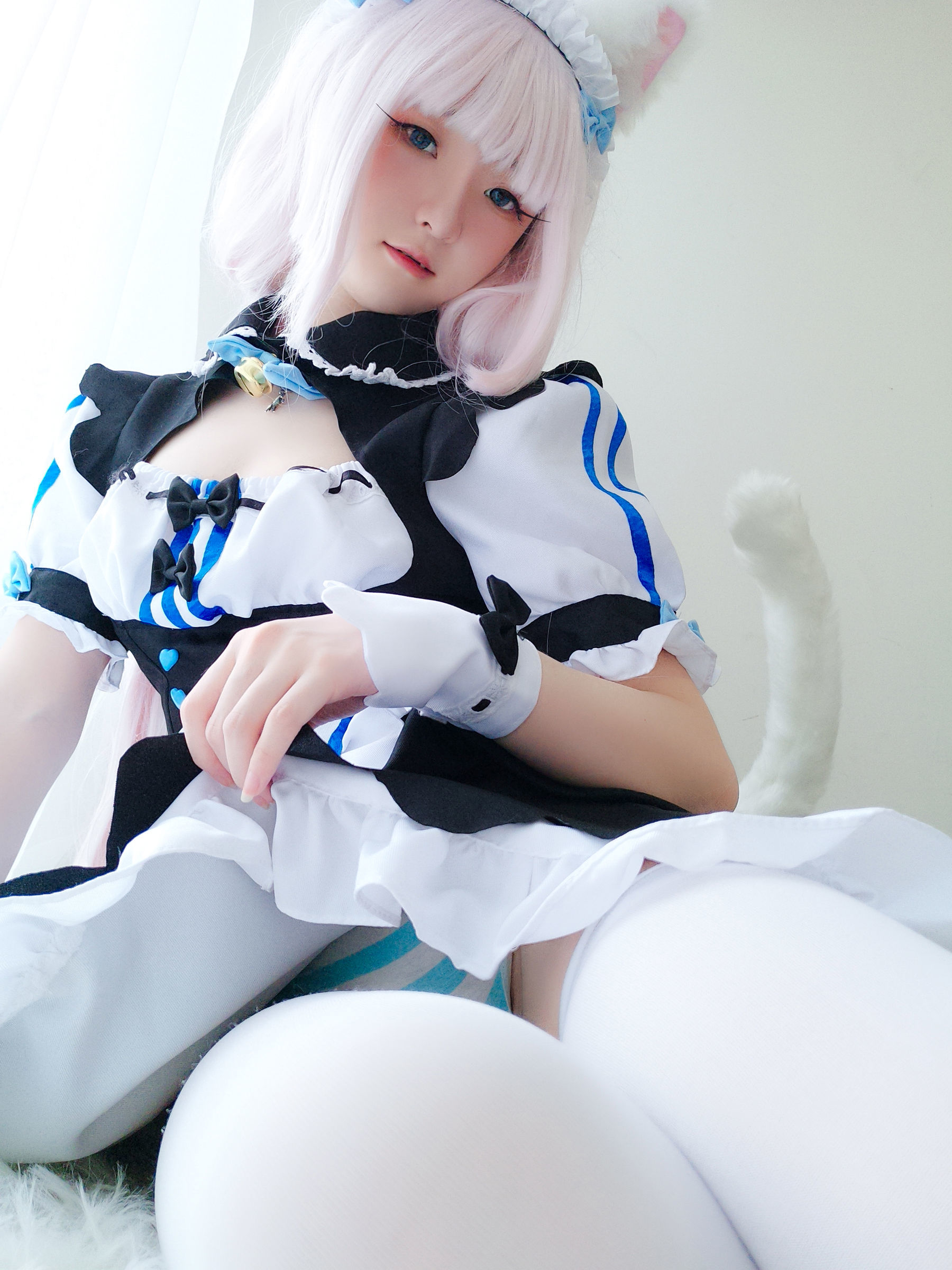 [萝莉COS] 一小央泽 – 猫娘香子兰 [35P]