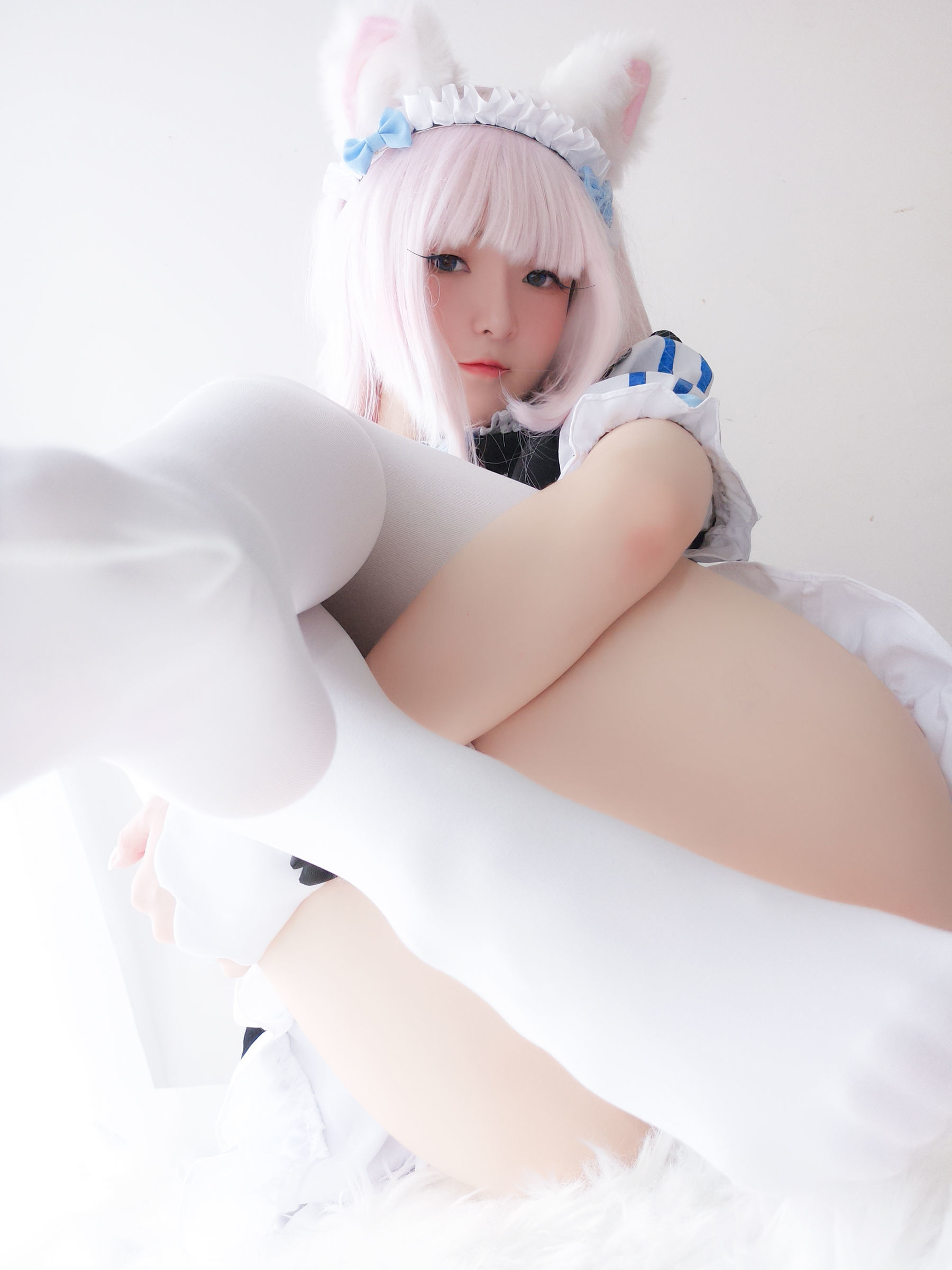[萝莉COS] 一小央泽 – 猫娘香子兰 [35P]