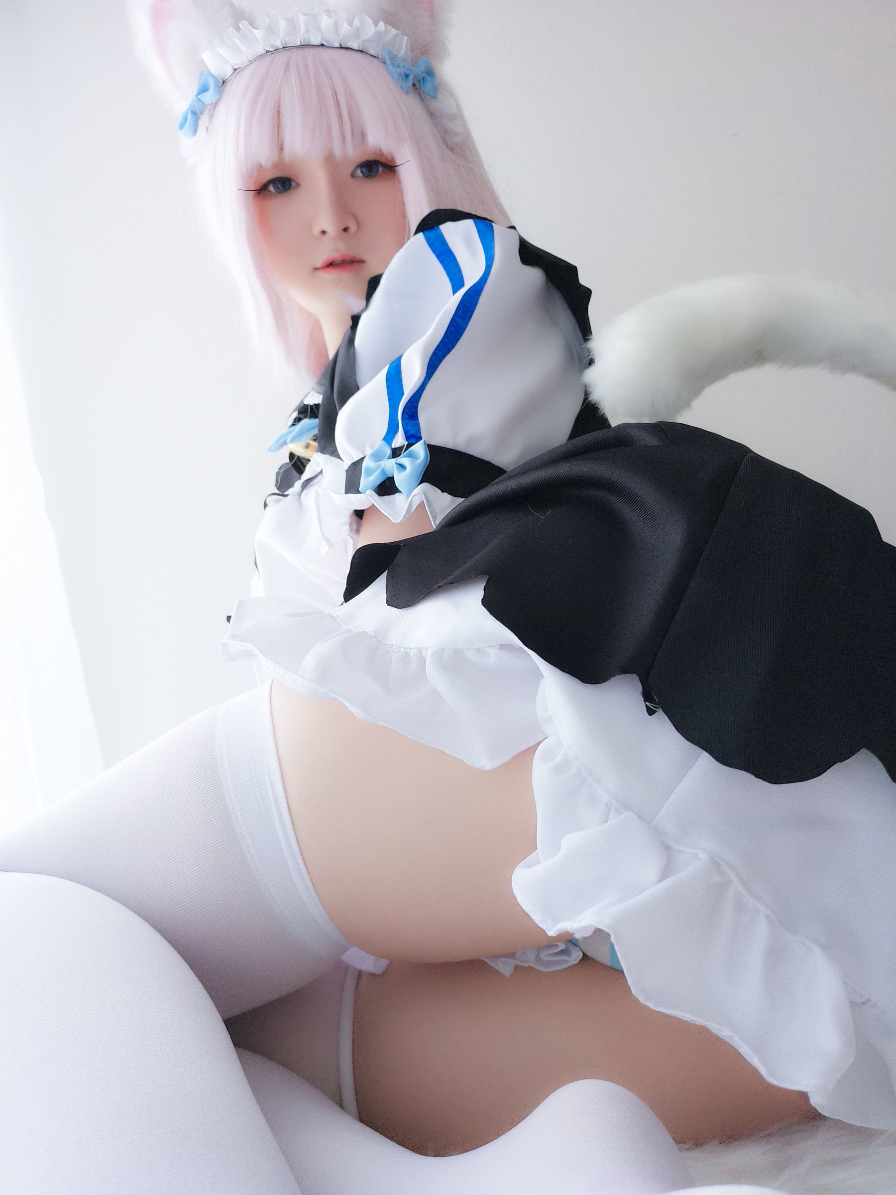 [萝莉COS] 一小央泽 – 猫娘香子兰 [35P]