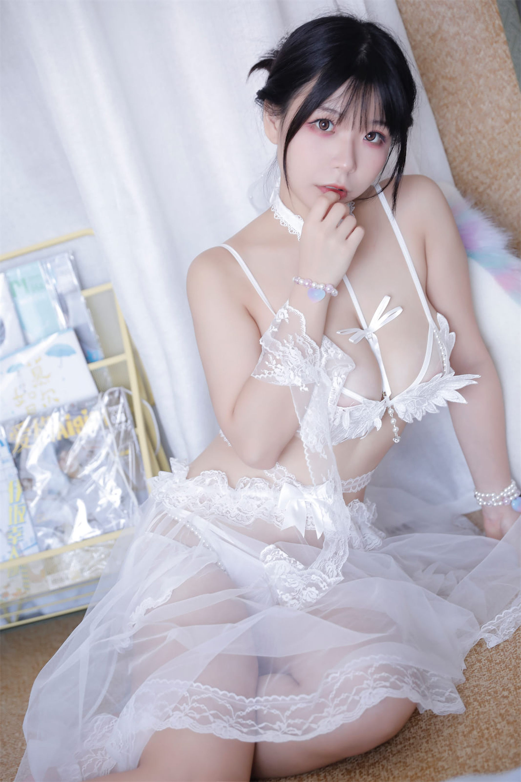 自闭颜球球(无颜小天使wy) – 天使之翼 [59P]