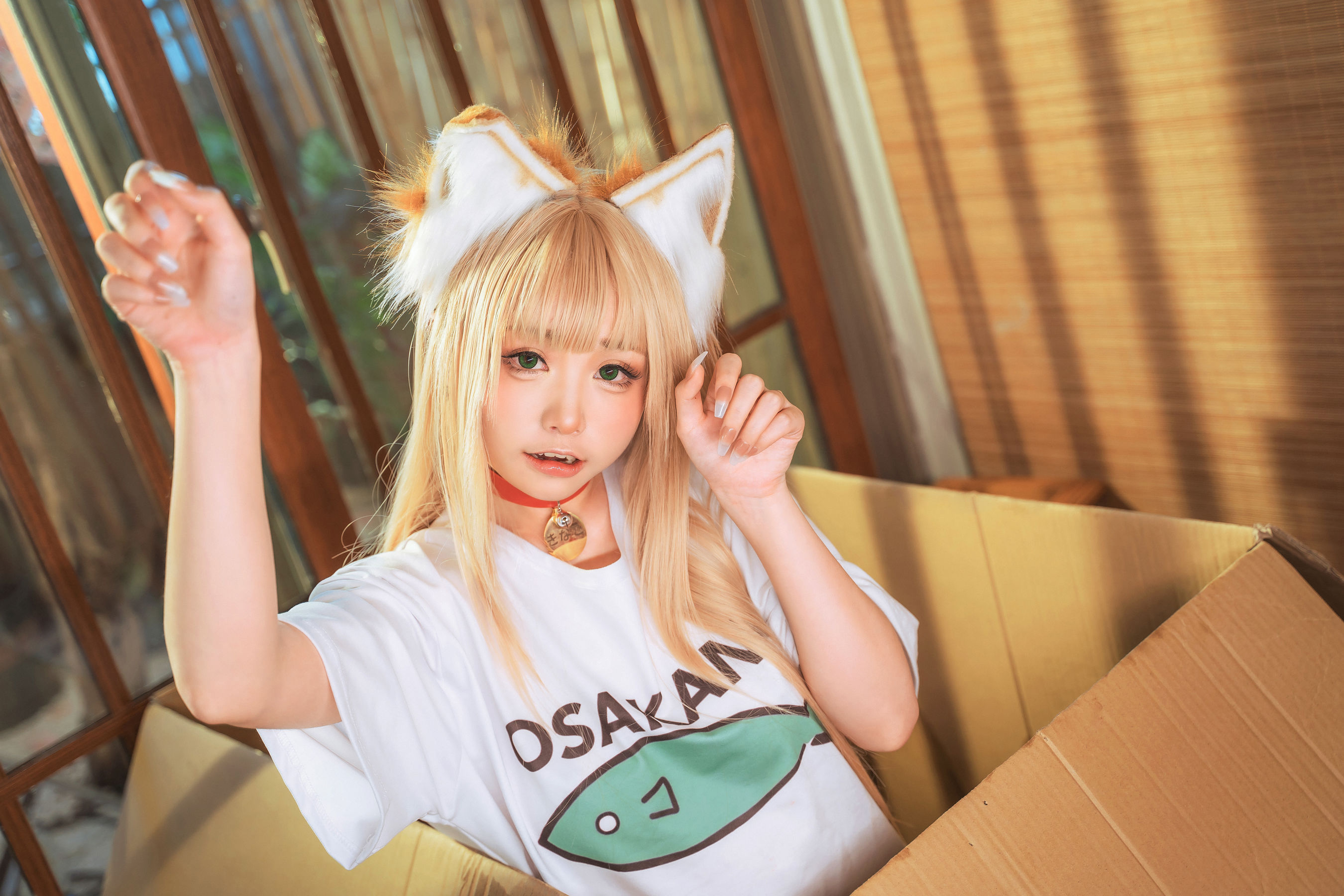 爆机少女喵小吉 – 喵酱的一天 [10P]