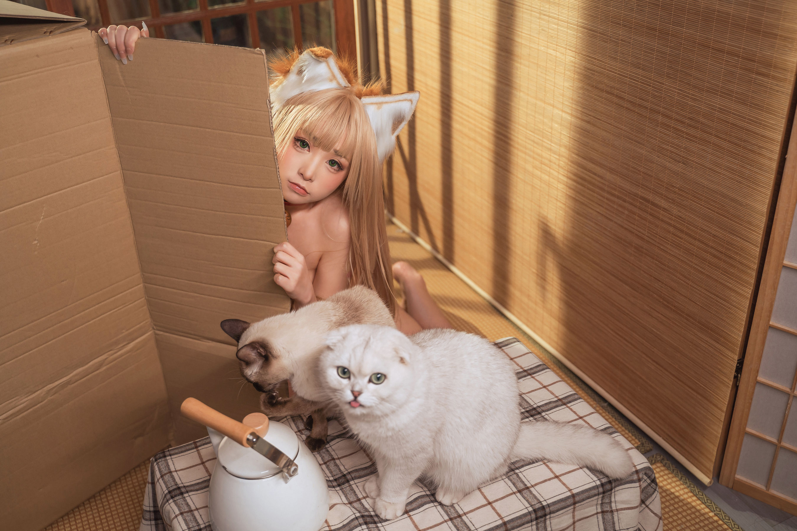 爆机少女喵小吉 – 喵酱的一天 [10P]