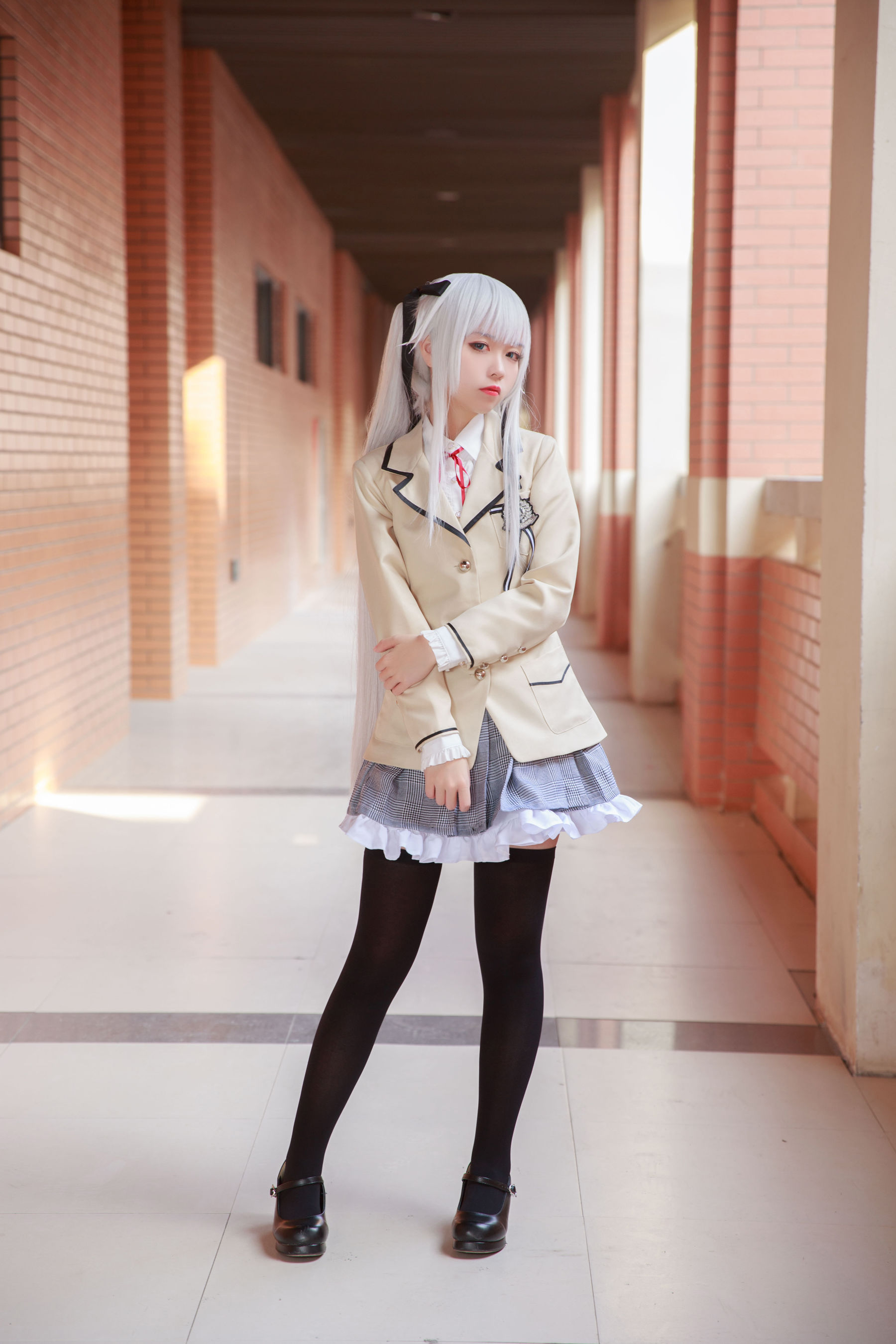 动漫博主G44不会受伤 – 雾枝校服 [19P]