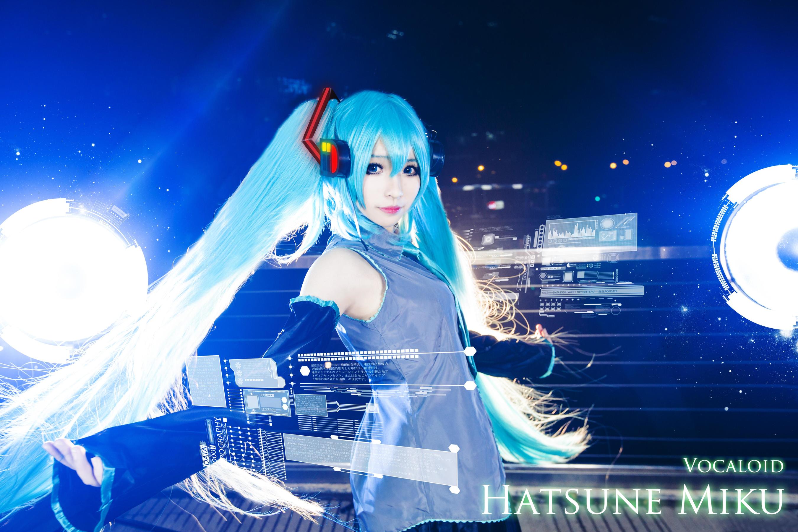[Cosplay写真] 萌妹白易子教主 – VOCALOID [8P]