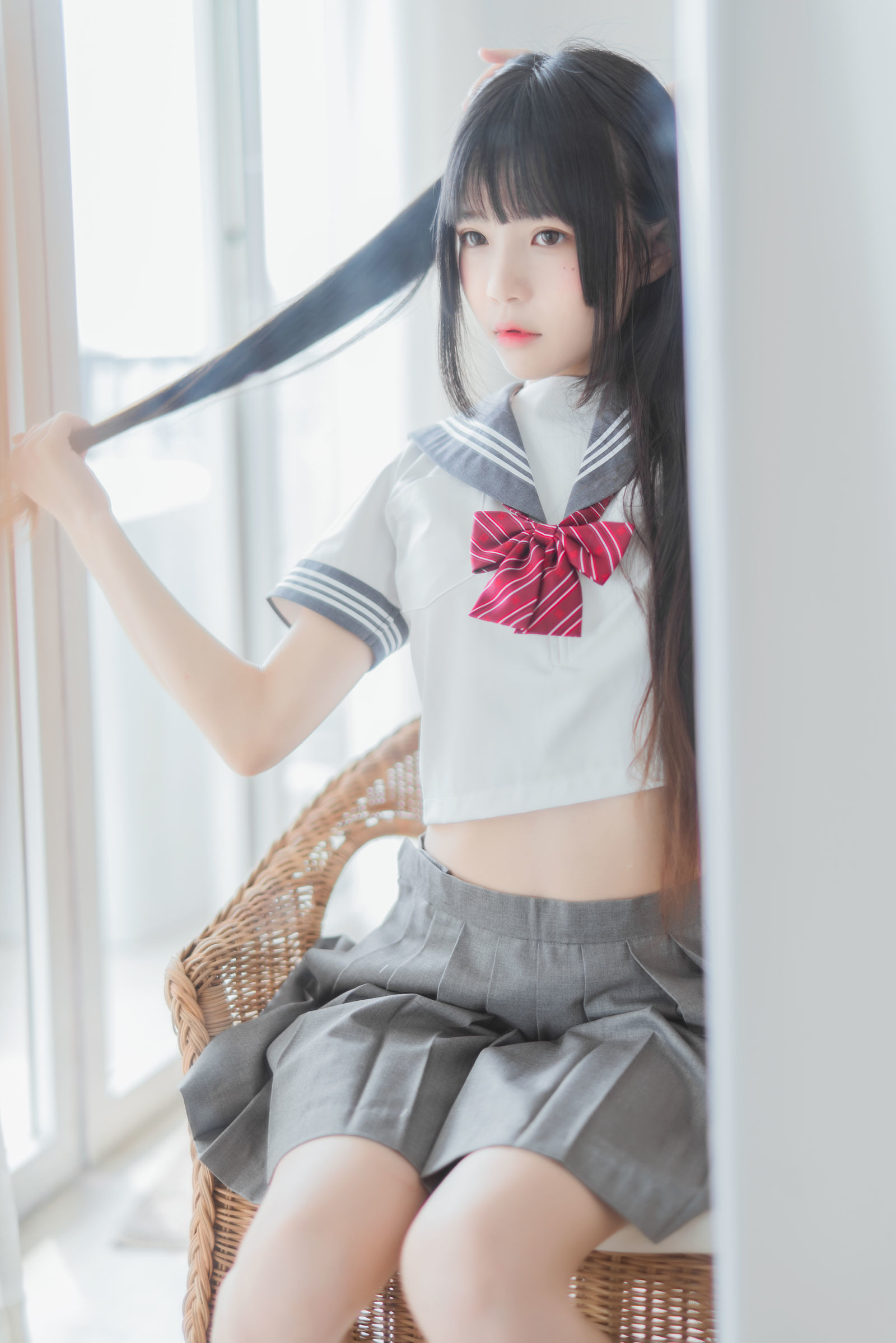 [萝莉COS] 桜桃喵 – 心形胖次 [111P]