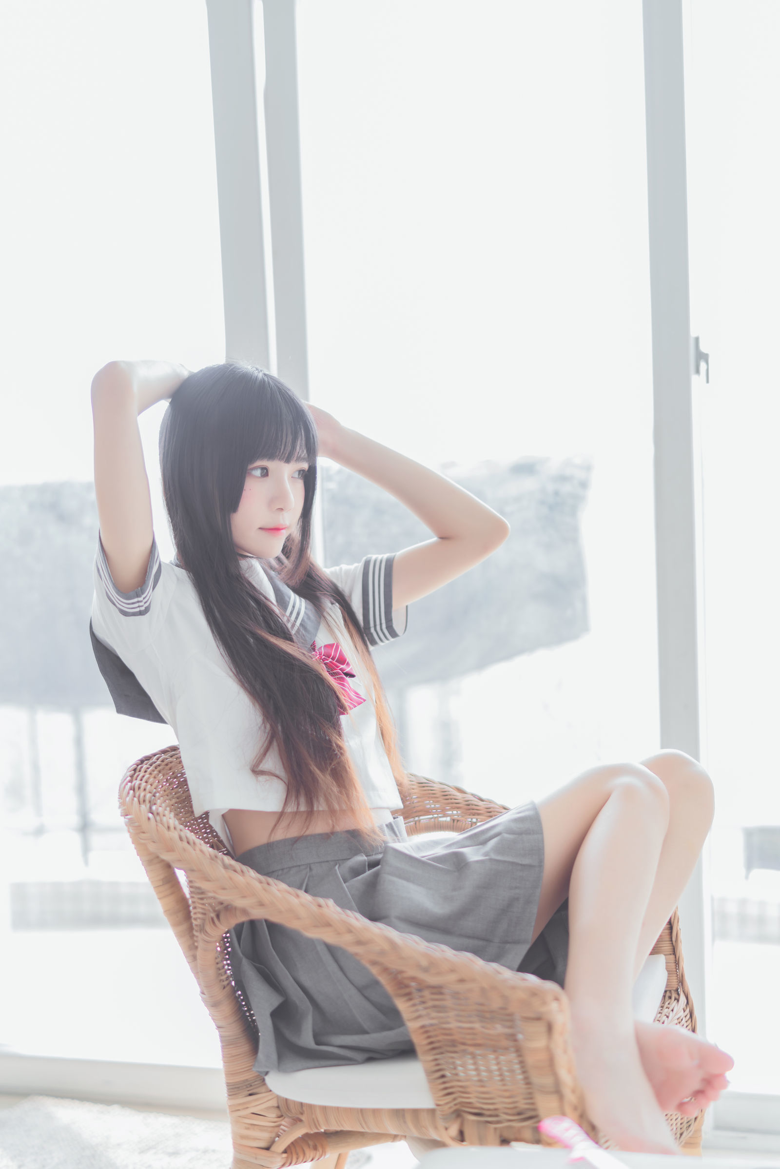 [萝莉COS] 桜桃喵 – 心形胖次 [111P]