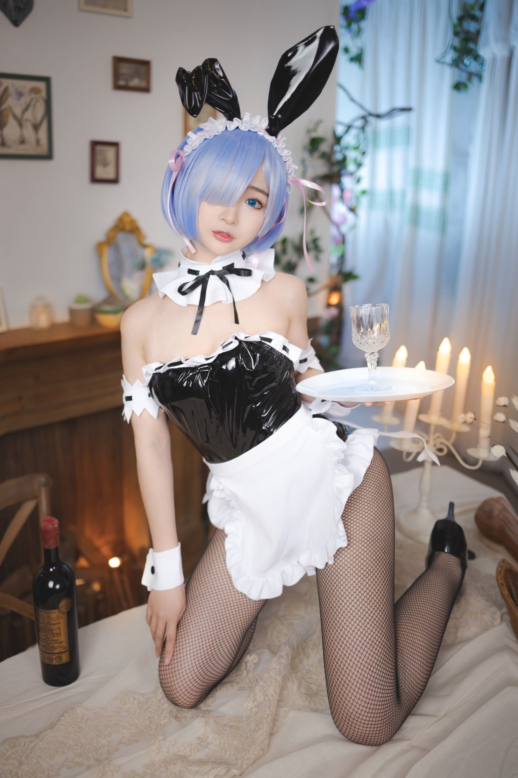 桜井宁宁 – 蕾姆兔女郎 [34P]