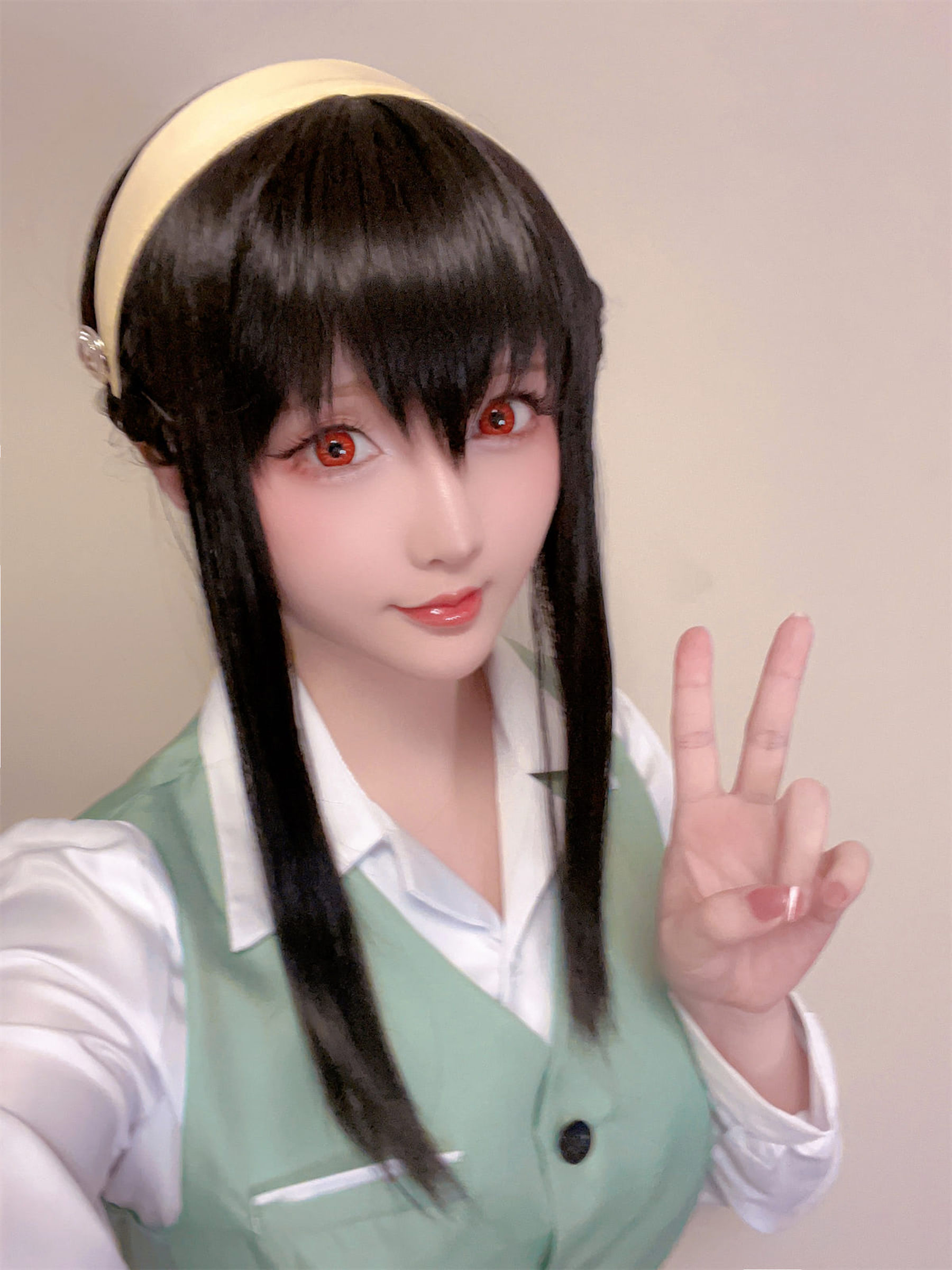 Coser小姐姐星之迟迟 – 圣诞节 约尔 OL制服 [71P]
