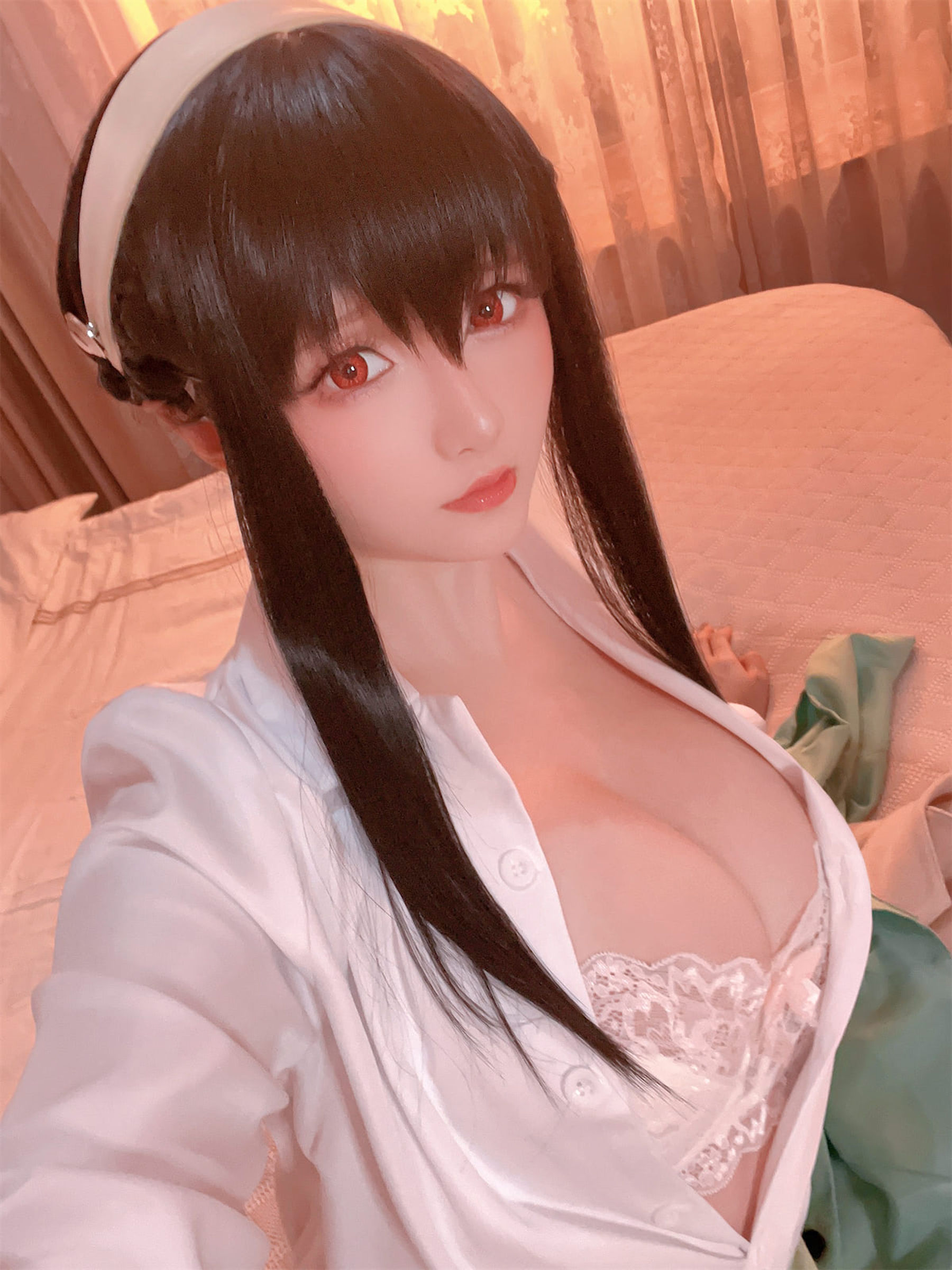 Coser小姐姐星之迟迟 – 圣诞节 约尔 OL制服 [71P]