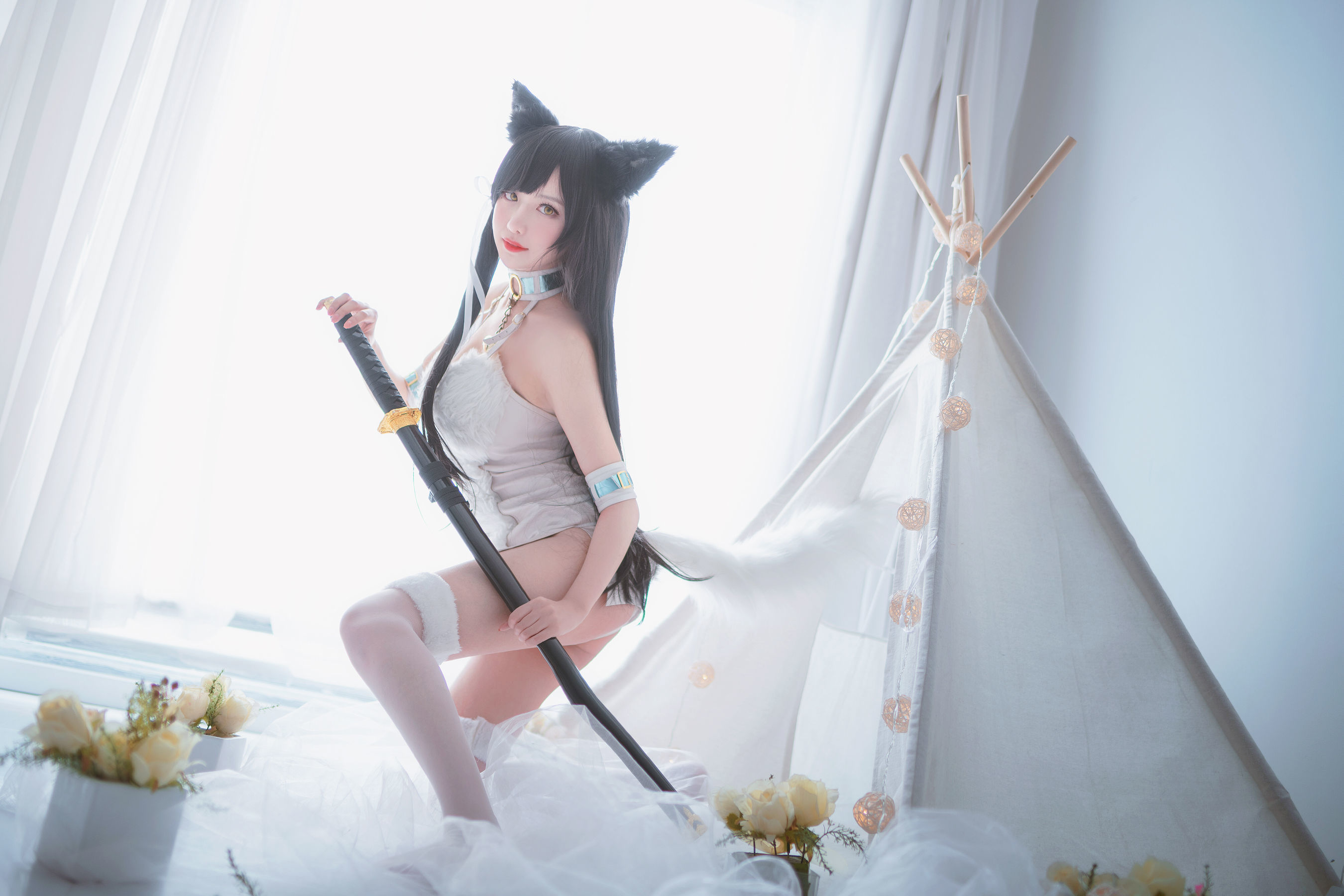 [萝莉COS] Shika小鹿鹿 – 爱宕 同人福利 [28P]