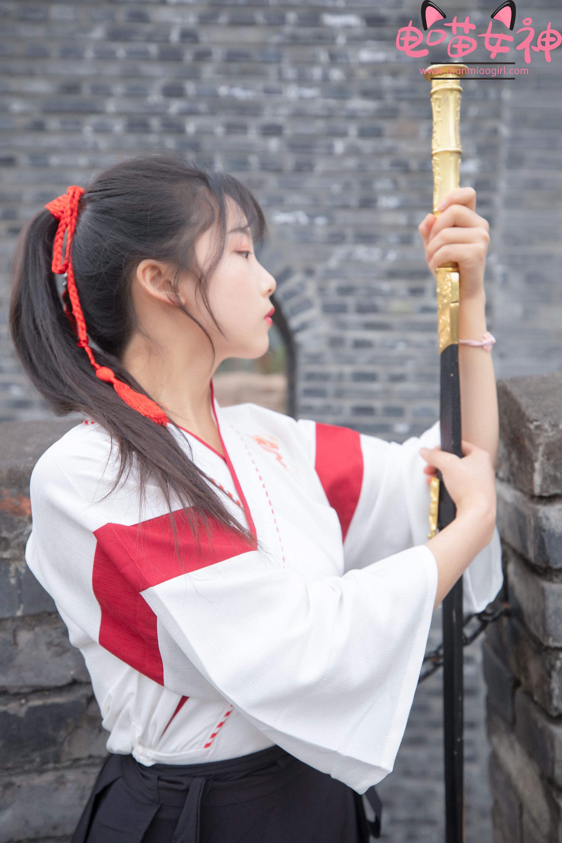 电喵女神 – 灵唯 长城古装 [70P]