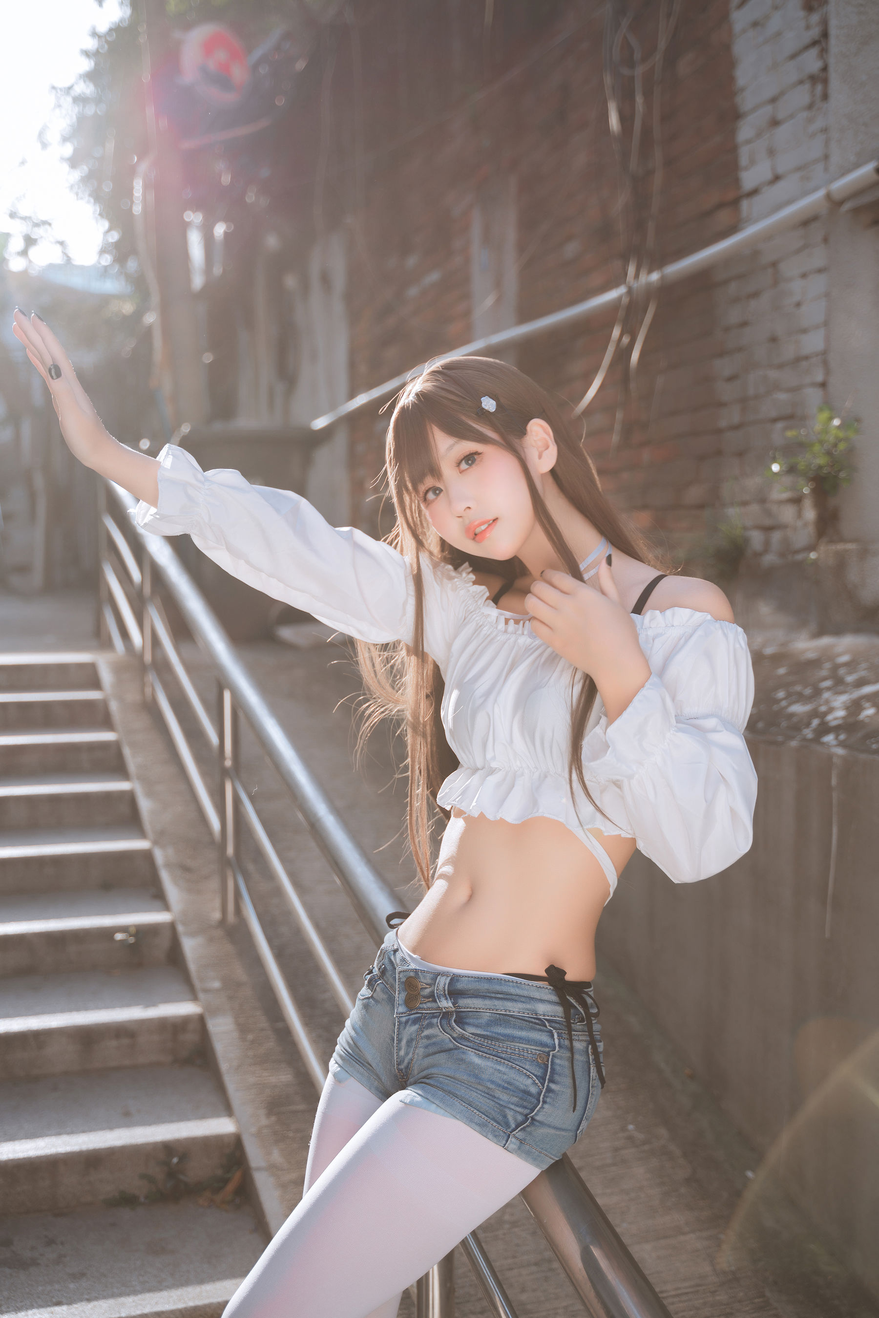 阳光美少女萌芽儿o0 – 邻家小恶魔 [46P]