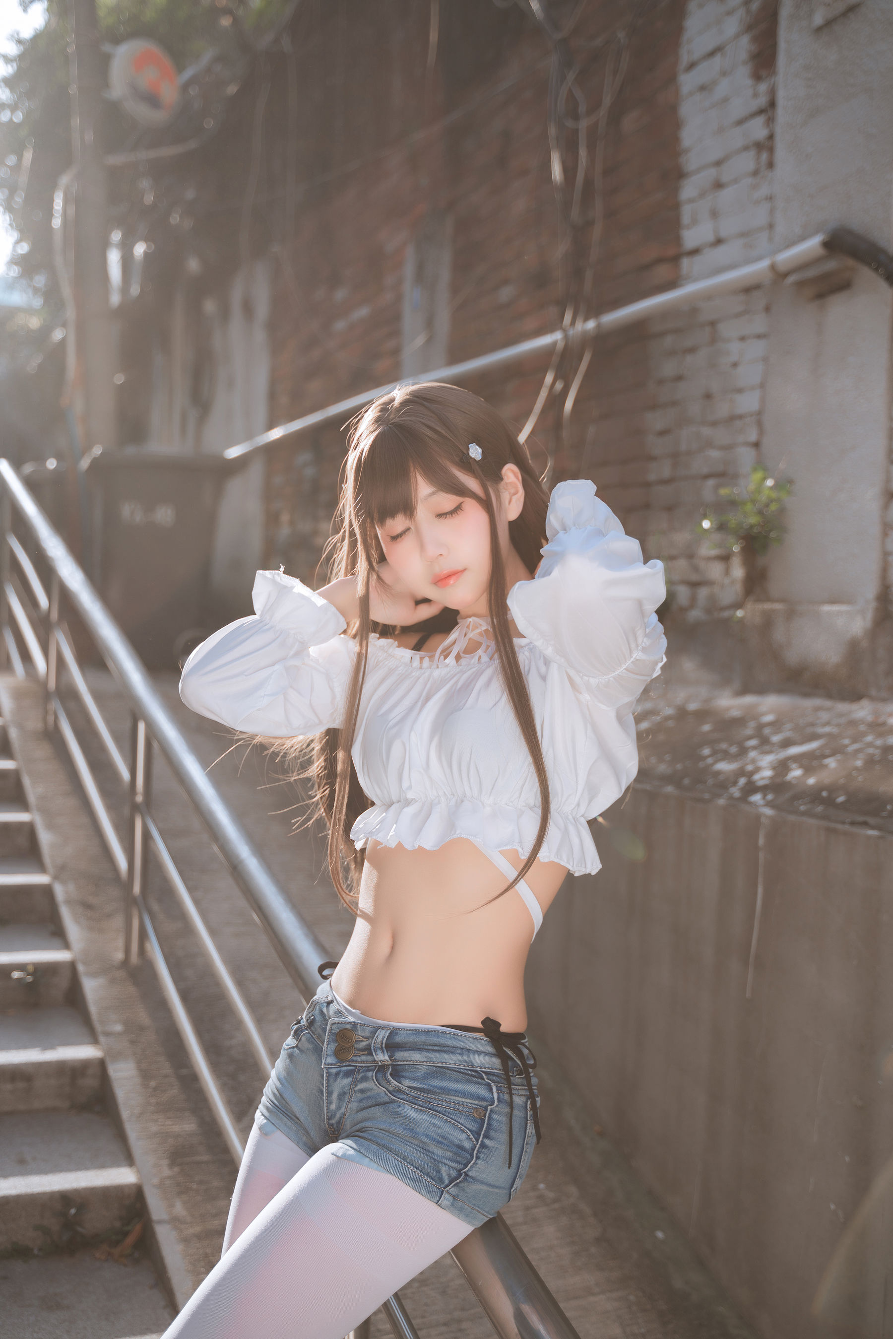 阳光美少女萌芽儿o0 – 邻家小恶魔 [46P]