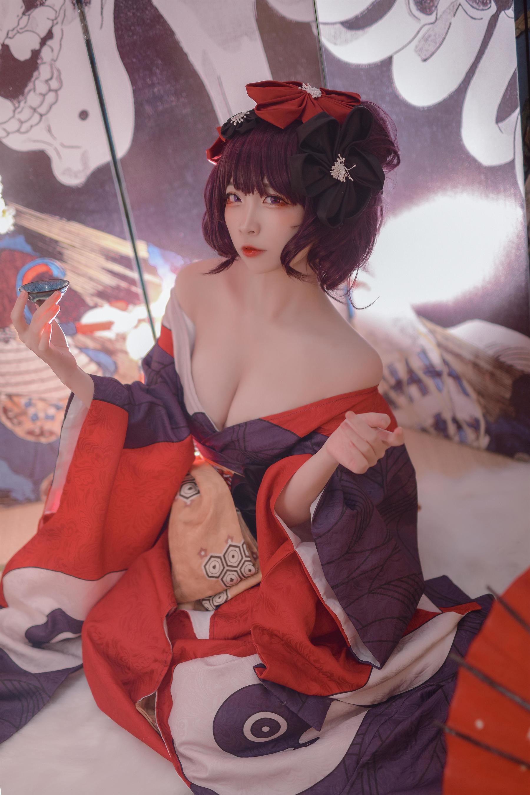 人气Coser二佐Nisa Fate葛饰北斋 [21P]