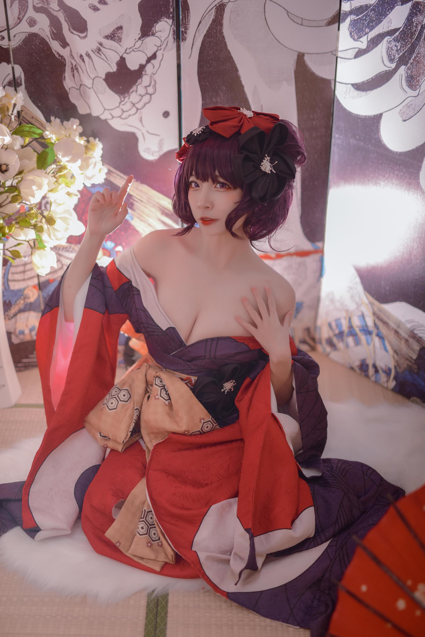 人气Coser二佐Nisa Fate葛饰北斋 [21P]