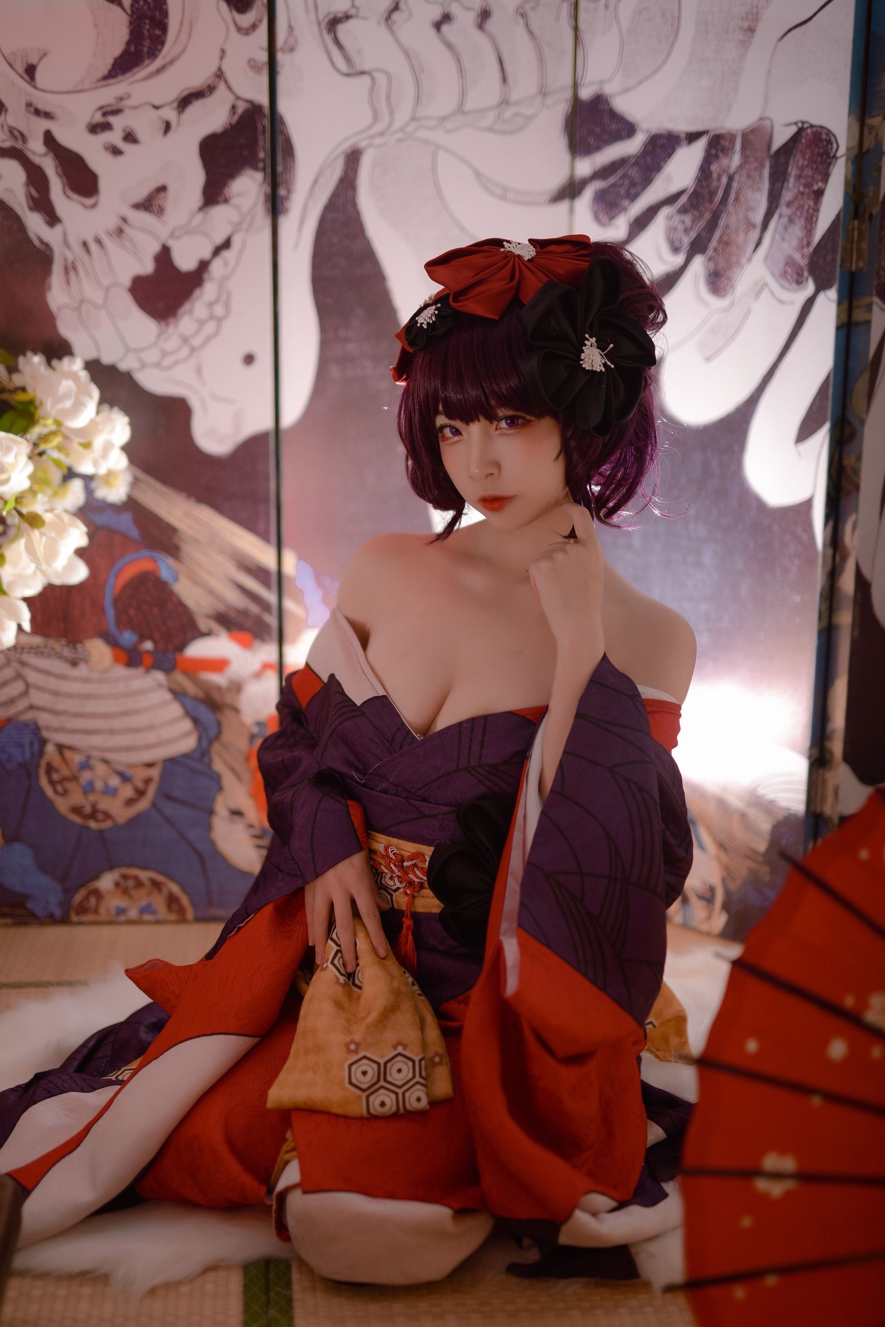 人气Coser二佐Nisa Fate葛饰北斋 [21P]