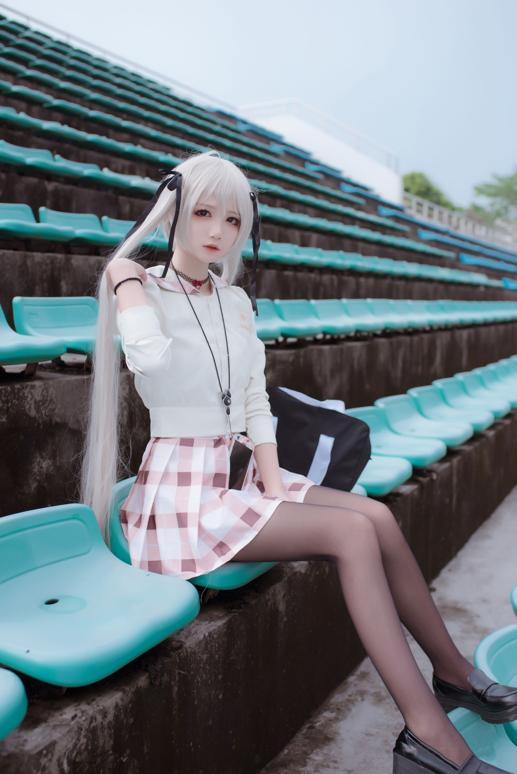 [Cosplay写真] 清纯少女五更百鬼 – 穹 [6P]