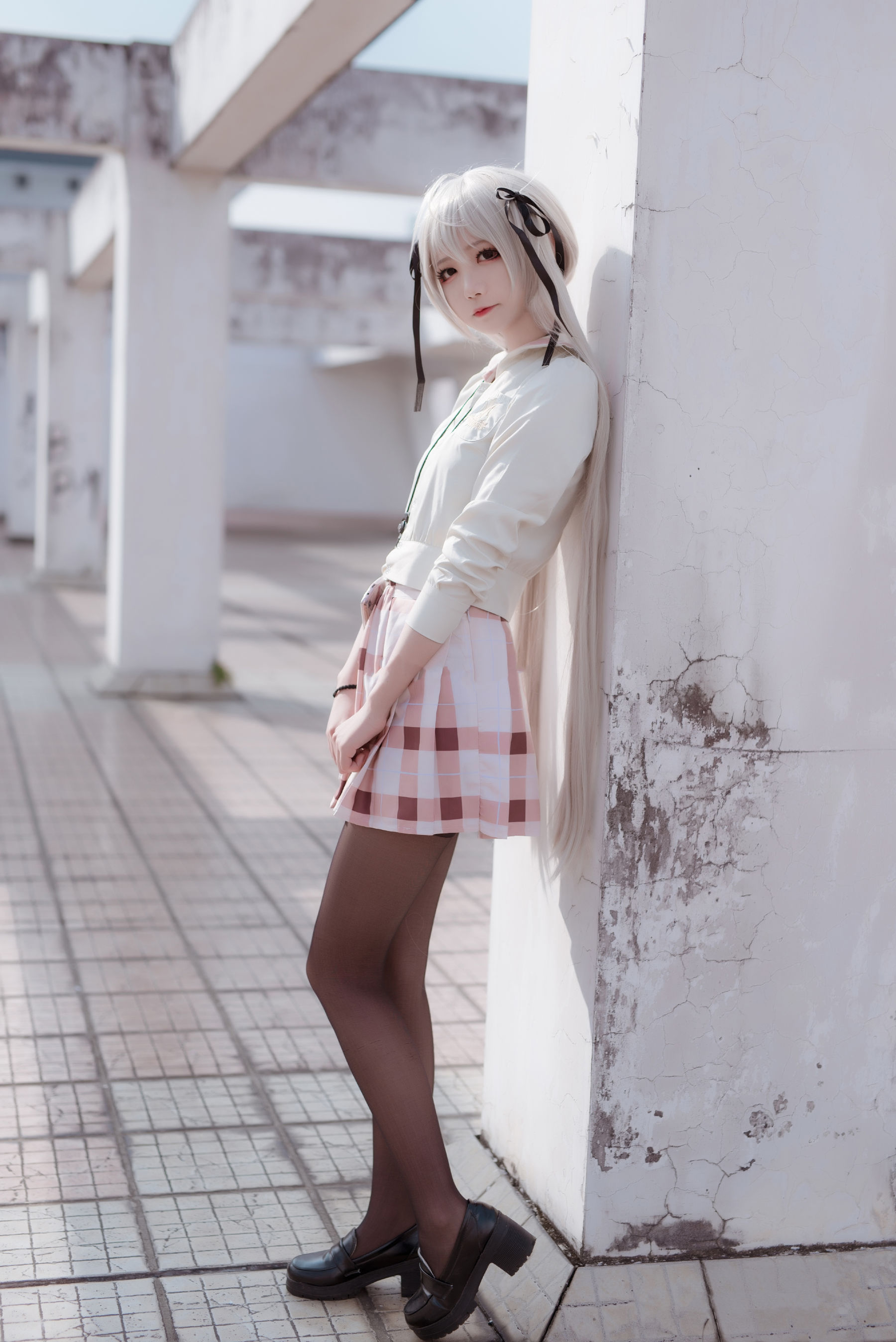 [Cosplay写真] 清纯少女五更百鬼 – 穹 [6P]