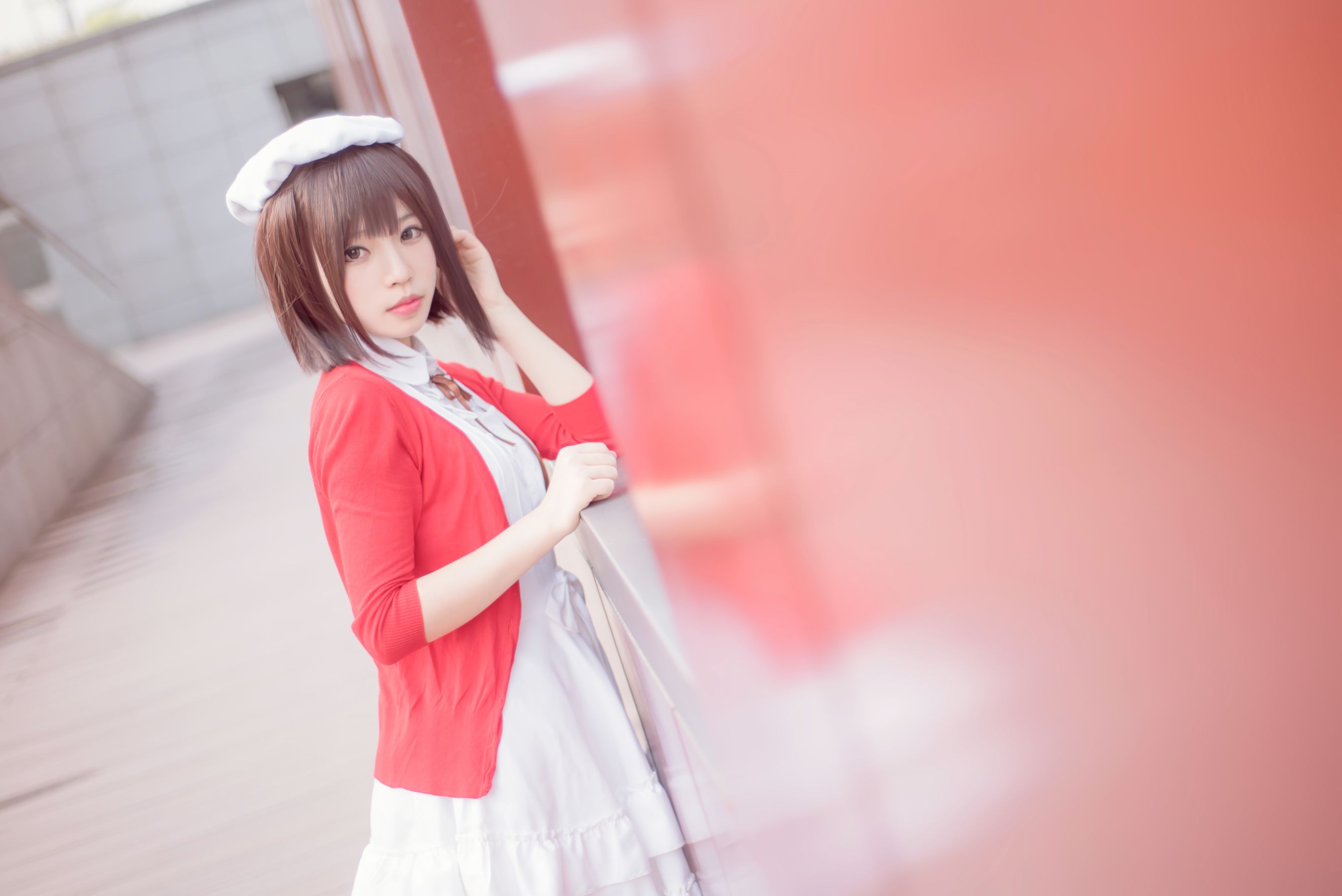 萌妹白易子教主 – 加藤惠 [12P]