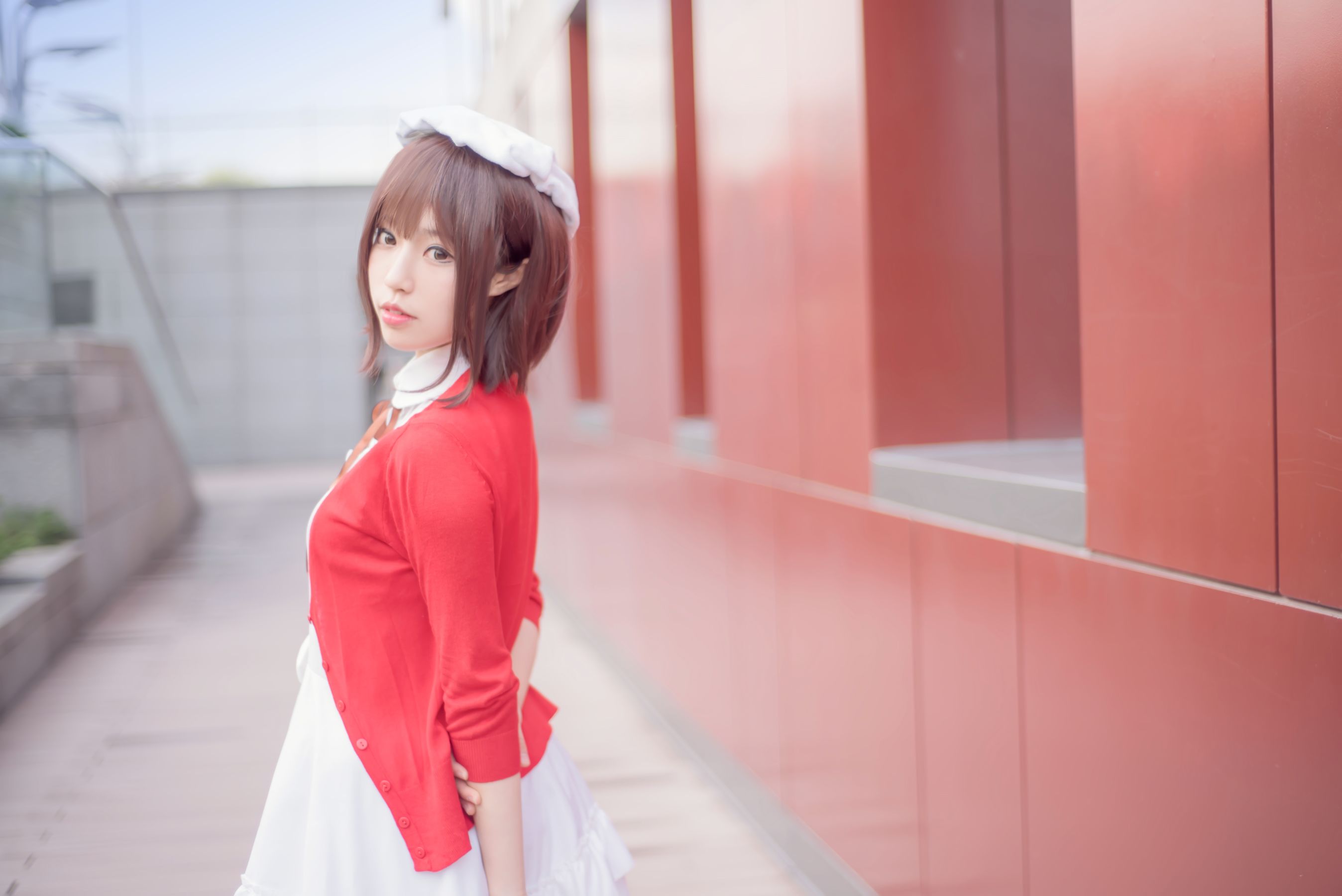 萌妹白易子教主 – 加藤惠 [12P]
